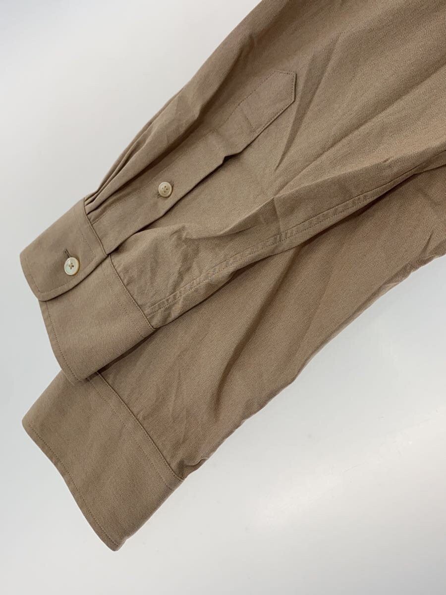 Auralee Beige Cotton Washed Finx Twill Shirt 23ss Size US XXL / EU 58 / 5 - 5 Thumbnail