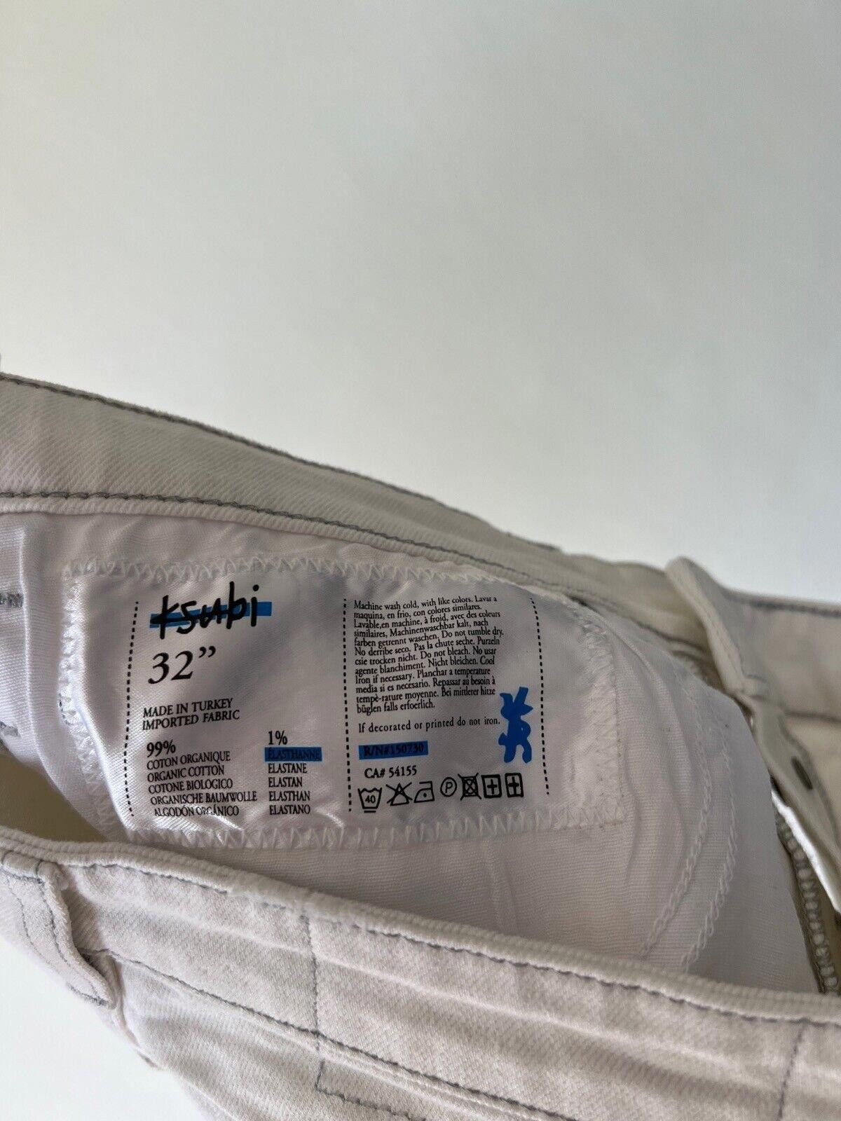 Ksubi new Ksubi mens denim jean slim small medium white ivory 32 Size US 32 / EU 48 - 8 Thumbnail