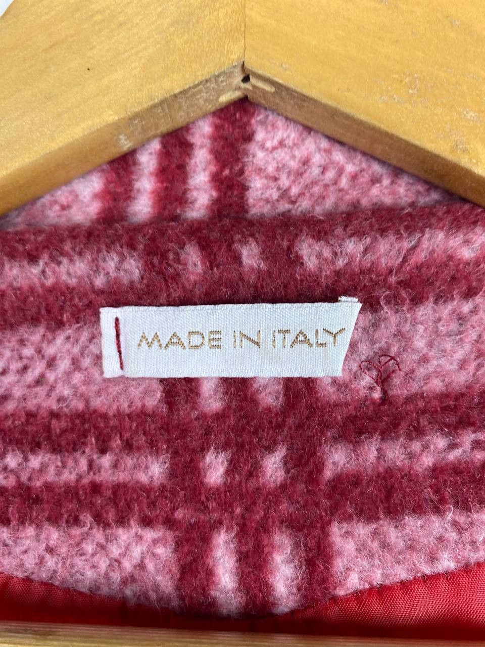 Italic italian designer long wool jacket nice design Size US L / EU 52-54 / 3 - 6 Thumbnail