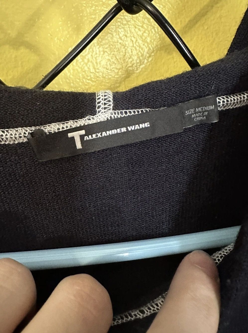 Alexander Wang Alexander Wang Knit Oversized Hoodie size medium Size US M / EU 48-50 / 2 - 3 Thumbnail