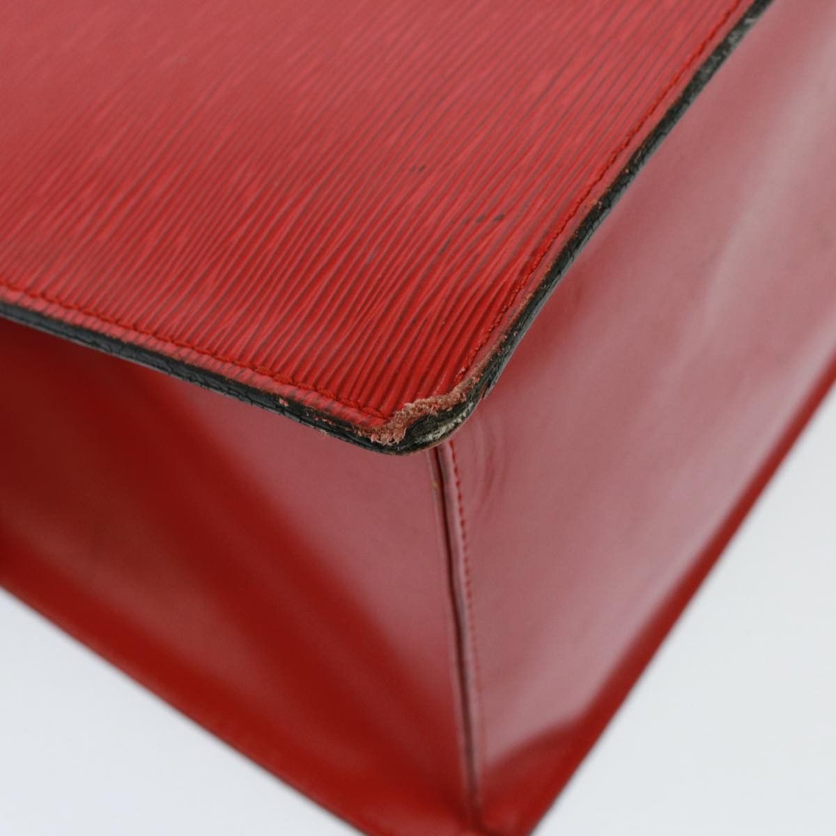 Louis Vuitton LOUIS VUITTON Epi Riviera Hand Bag Red M48187 Size ONE SIZE - 15 Thumbnail