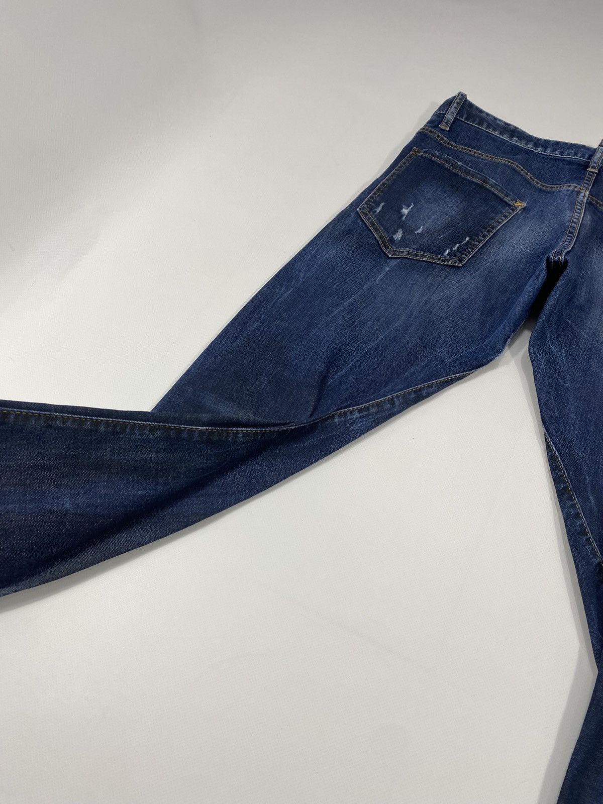 Dsquared2 Dsquared D2 Sexy Twist Jeans Distressed 3D Ripped Pants Size US 32 / EU 48 - 18 Thumbnail
