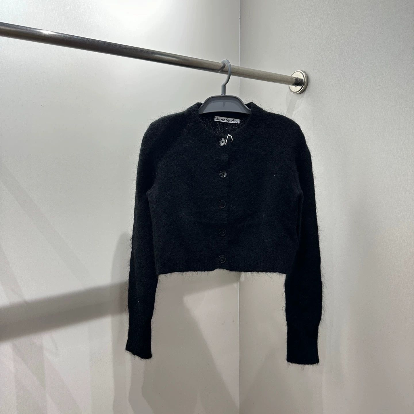 Acne Studios Acne Studios mohair solid knit cardigan XS mar568 Size XS / US 0-2 / IT 36-38 - 1 Thumbnail