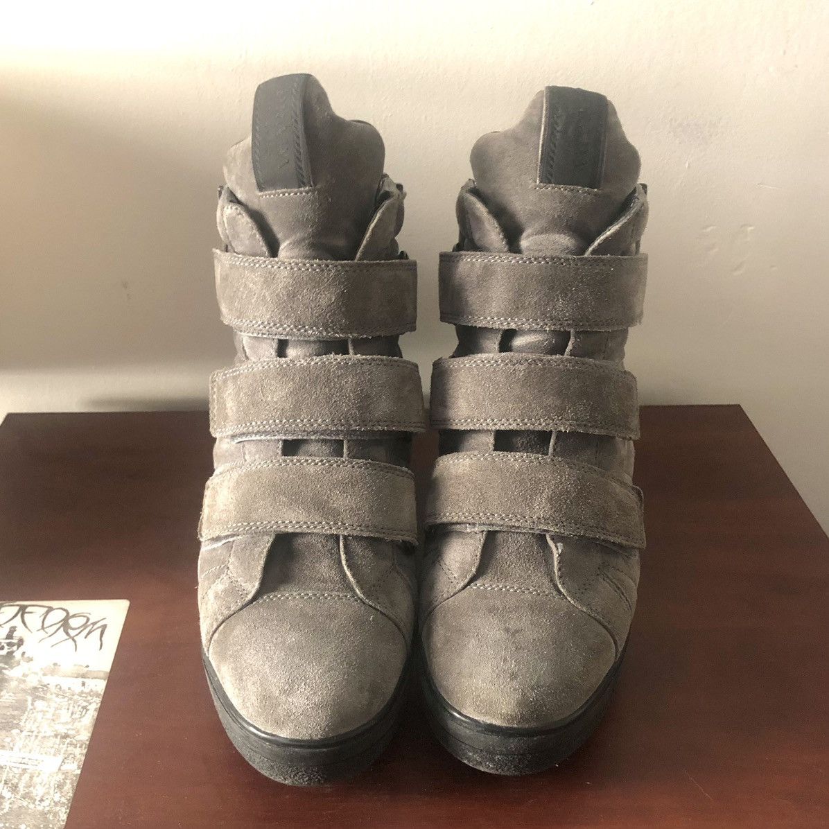 Prada Prada suede wedges Size US 8.5 / IT 38.5 - 3 Thumbnail