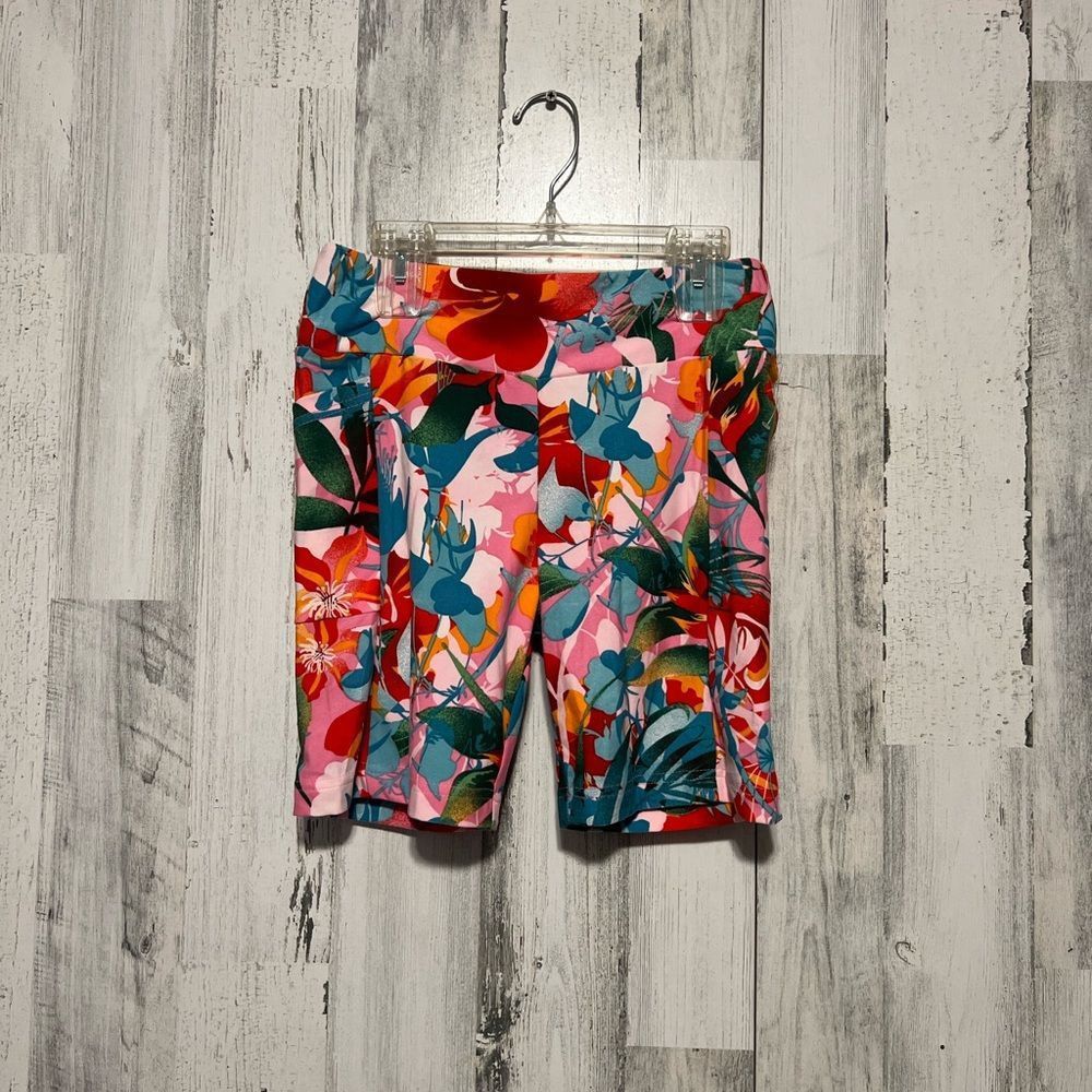 Other NOBO Floral Biker Shorts Women’s Size Small Stretch Active L Size 26" / US 2 / IT 38 - 2 Thumbnail