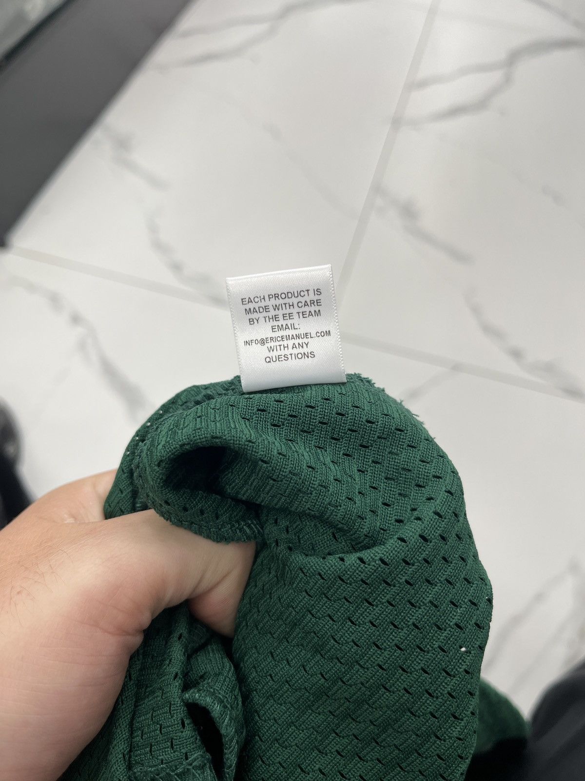 Eric Emanuel Eric Emanuel EE I Love New York Short "Green/White" Size US 30 / EU 46 - 5 Thumbnail