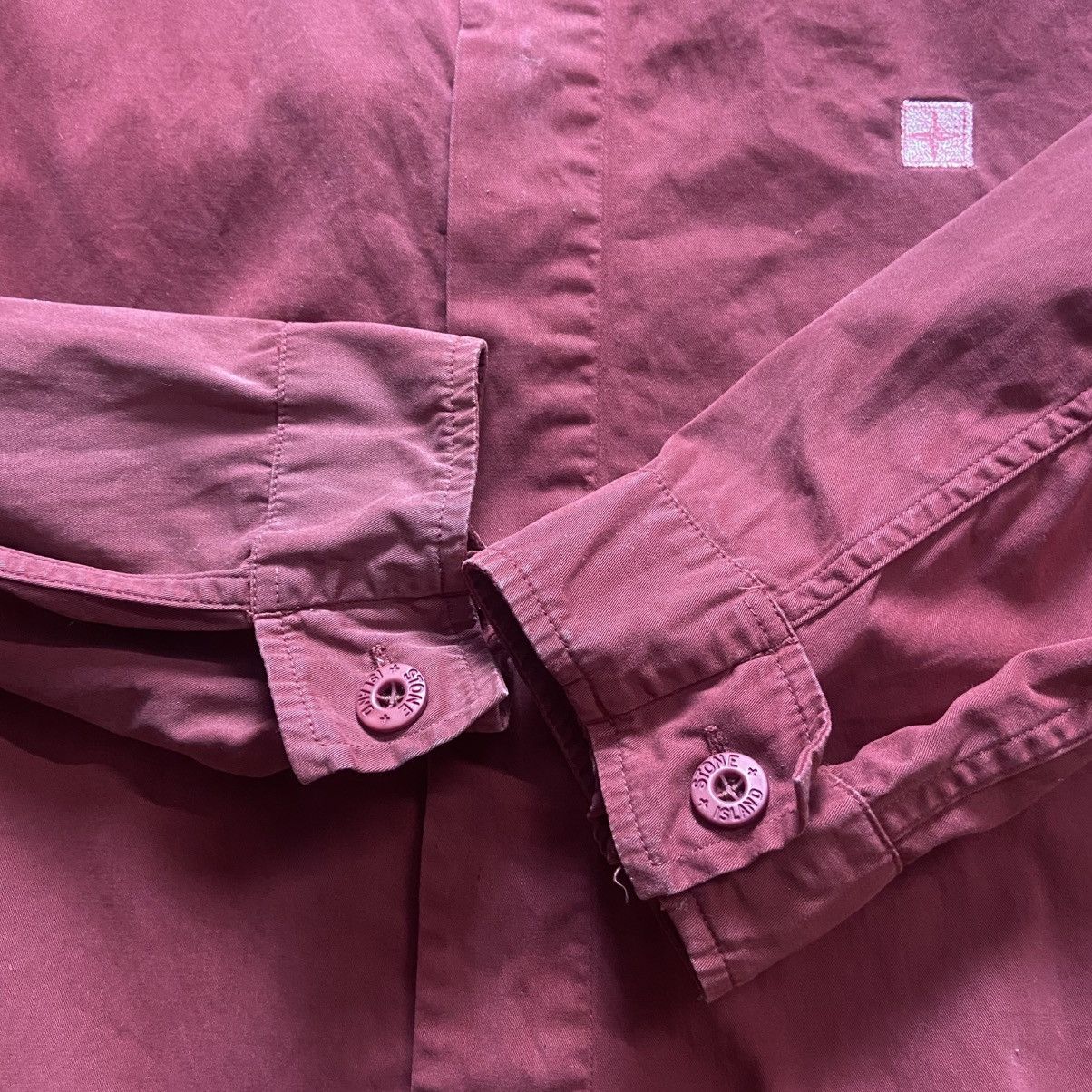 Stone Island Vintage Faded Stone Island Button Up Shirt Size US S / EU 44-46 / 1 - 5 Thumbnail