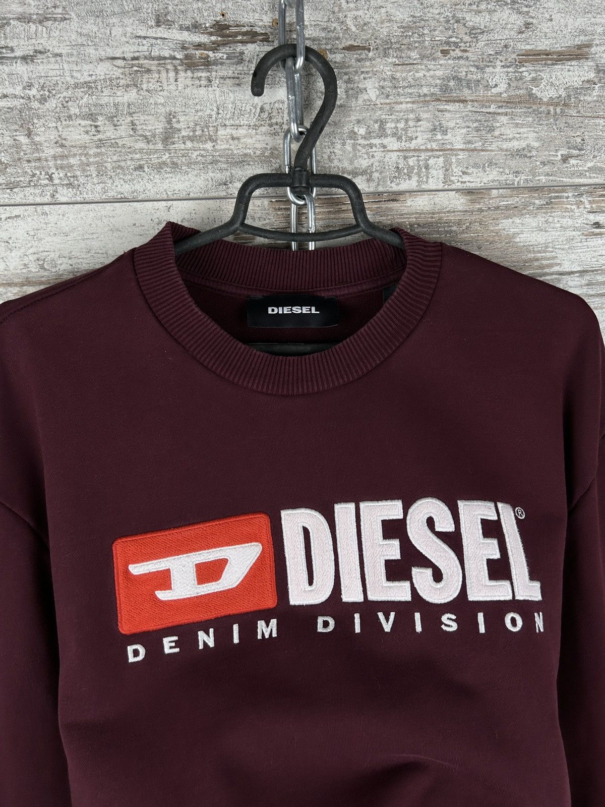 Diesel × Vintage Mens Vintage Diesel Sweatshirt dragon logo y2k tiger rare OG Size US M / EU 48-50 / 2 - 7 Thumbnail