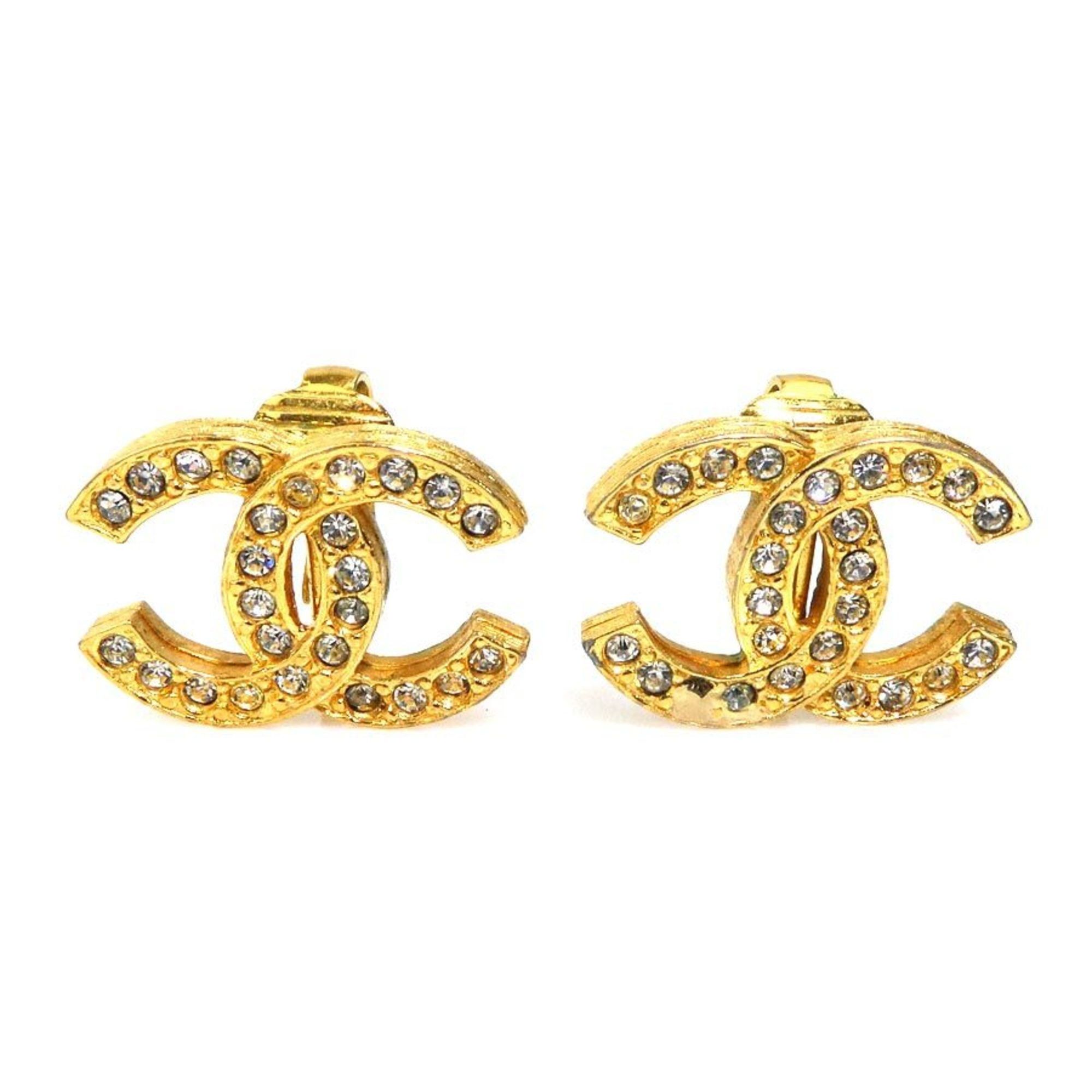 Chanel CHANEL Metal Gold Earrings for Women, Free Shipping, h32004a Size ONE SIZE - 1 Thumbnail