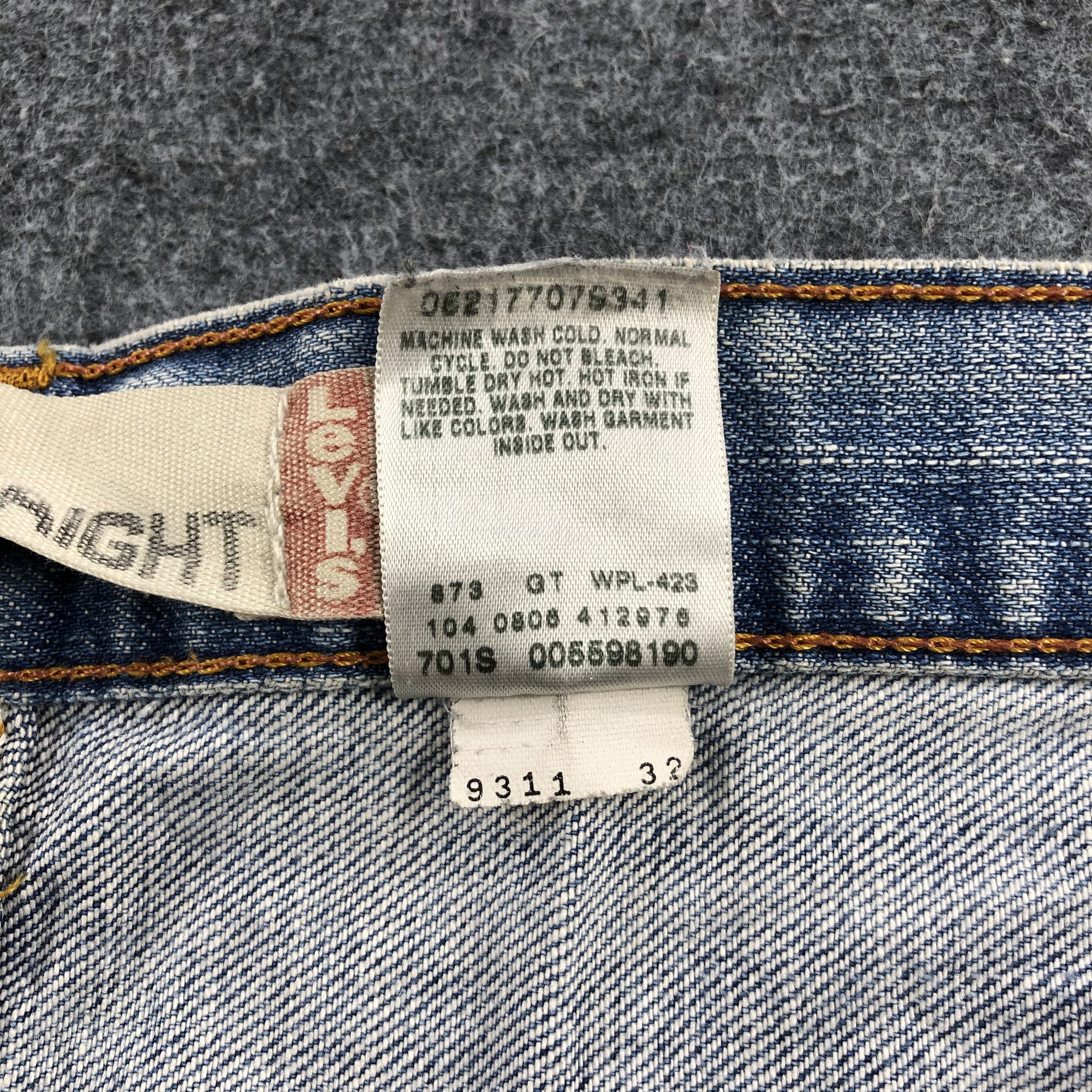 Levi's × Vintage Vintage Blue Wash Levis 559 Jeans-JM1277 Size US 35 - 11 Thumbnail