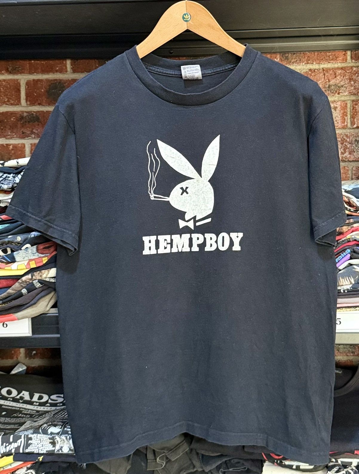 Girl Skateboards Vintage 90s HEMPBOY Weeb Faded Tee Size US M / EU 48-50 / 2 - 1 Thumbnail