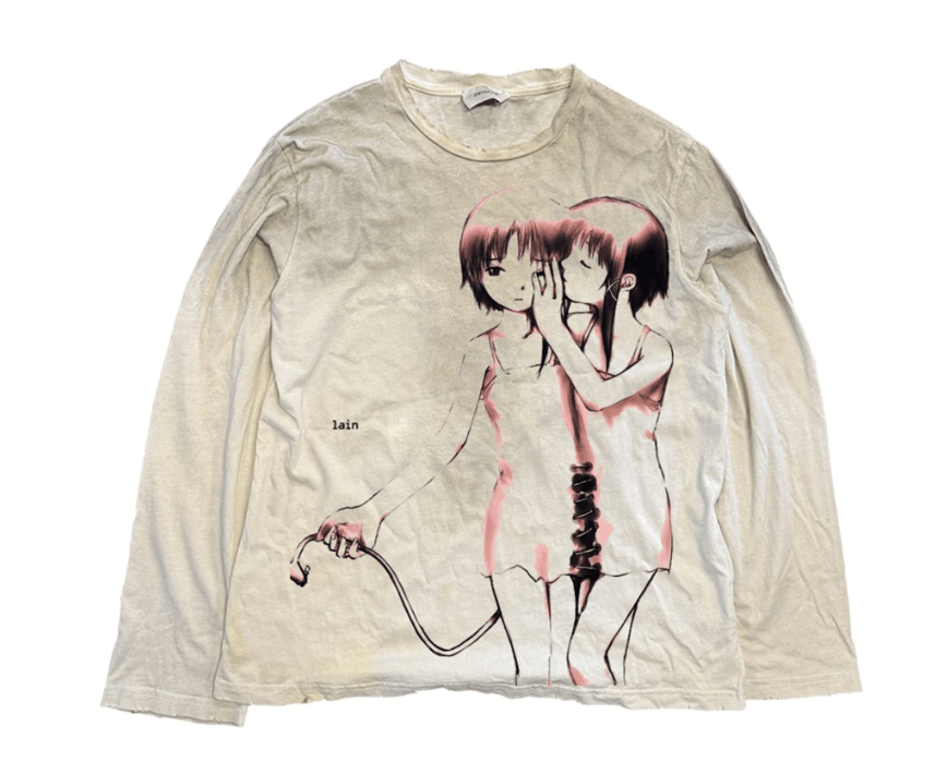 Japanese Brand Printed Destroyed Dirty T Shirt Size US M / EU 48-50 / 2 - 1 Thumbnail