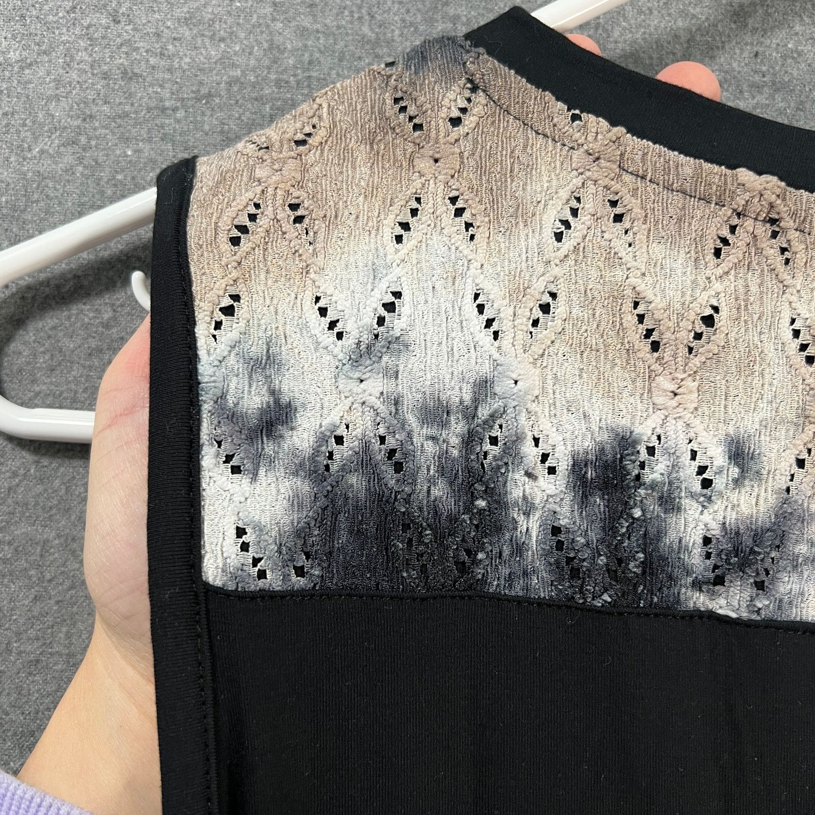Other LOGO by Lori Goldstein Petite Rayon Dress with Tie-Dye Hem Size S / US 4 / IT 40 - 12 Thumbnail