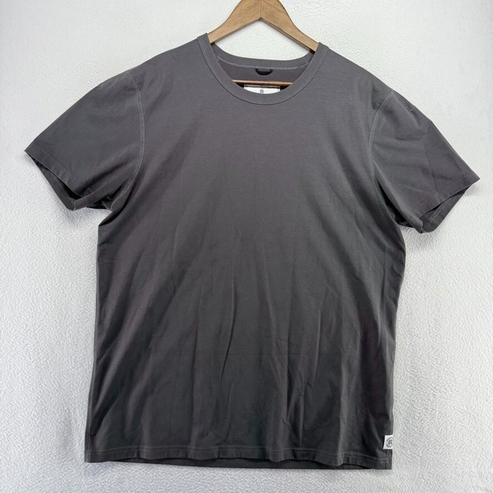 Reigning Champ Reining Champ Shirt Men's XL Gray Blank Solid Crewneck Size US XL / EU 56 / 4 - 1 Thumbnail