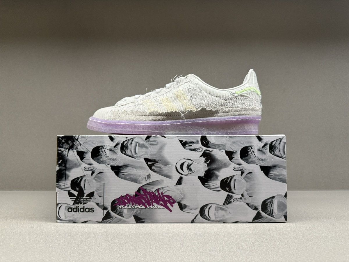 Adidas Adidas Campus 80s Youth of Paris Crystal White Size US 9 / EU 42 - 2 Thumbnail