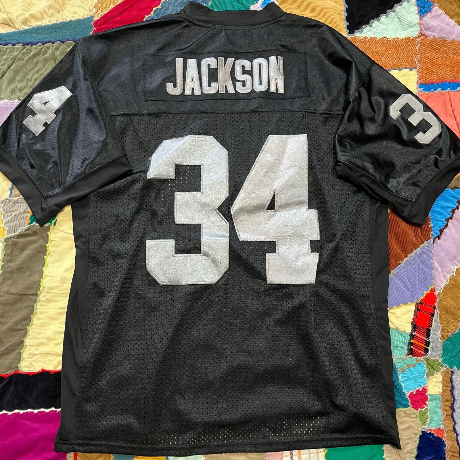 Mitchell & Ness Mitchel And Ness Bo Jackson Raiders Black Jersey Size 52 Size XL / US 12-14 / IT 48-50 - 1 Thumbnail