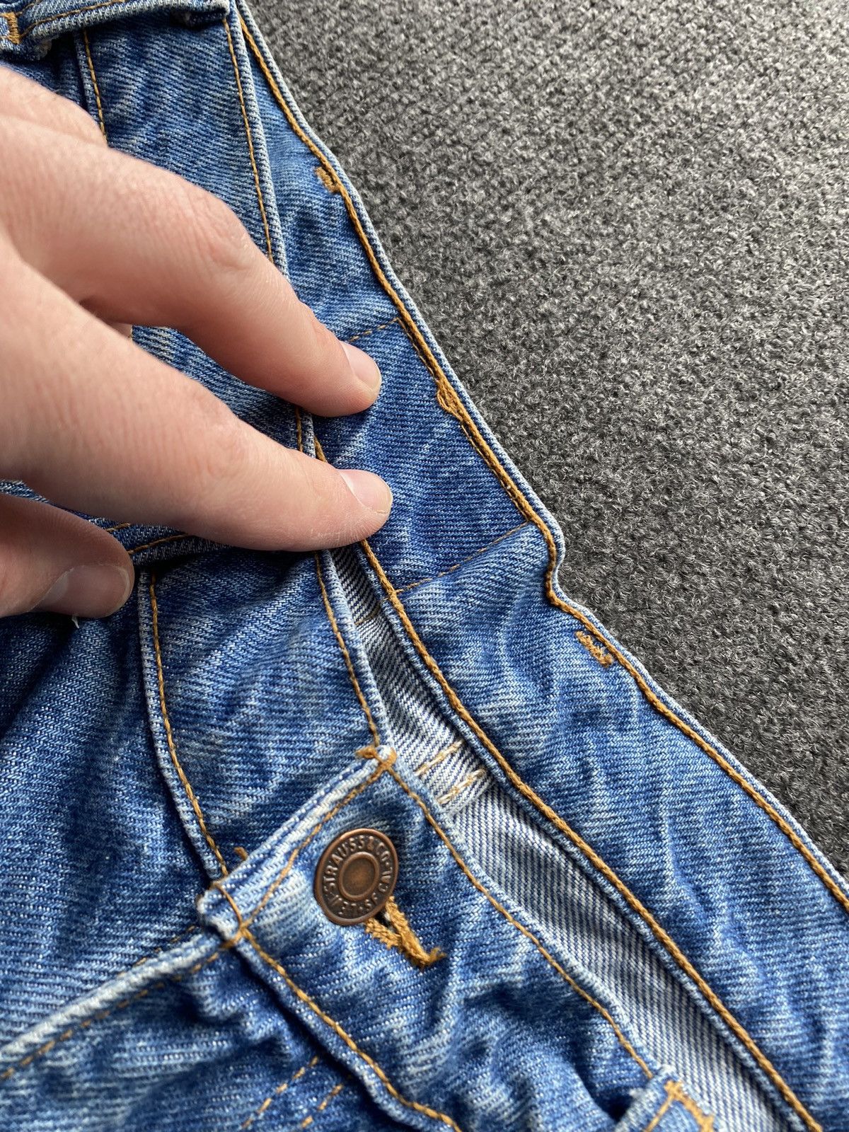 Levi's 🔥Levis 634 Canada vintage blue men jeans relaxed fit Size US 36 / EU 52 - 24 Thumbnail