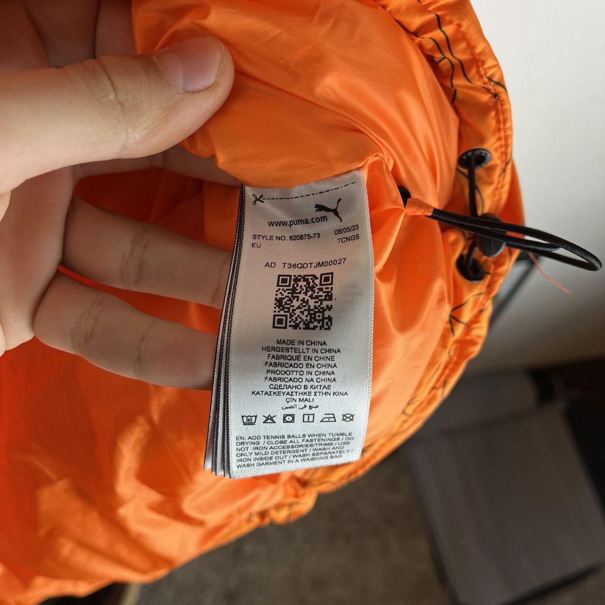 Pleasures Puma x Pleasuers Hood Jacket Primaloft Orange Star Y2K Down Size US L / EU 52-54 / 3 - 13 Thumbnail