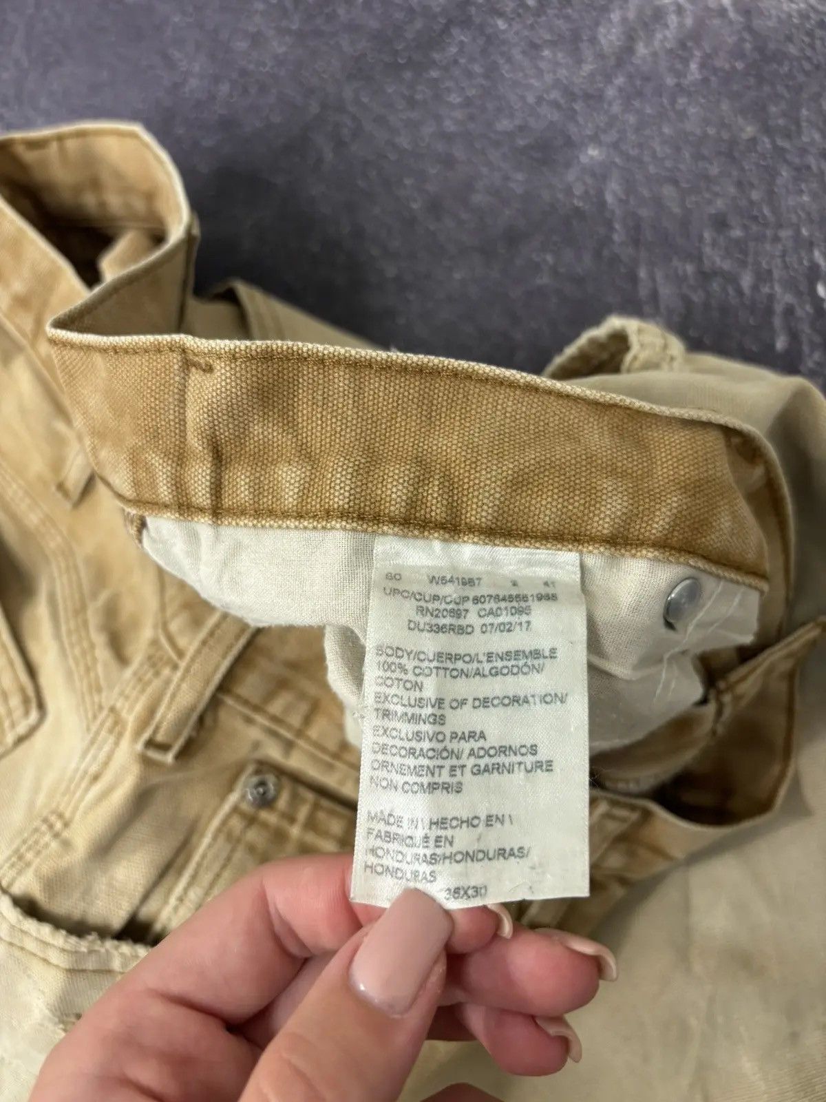Dickies × Vintage Vintage Dickies Faded Mustard Work Hype Baggy Pants Size US 36 / EU 52 - 11 Thumbnail