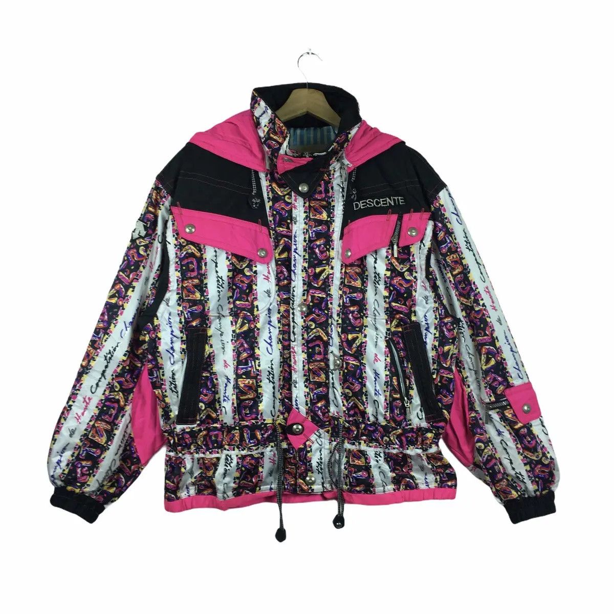 Descente × Japanese Brand Vtg DESCENTE JAPAN Ski Winter Jacket Parka Trench Outdoor Size L / US 10 / IT 46 - 1 Thumbnail