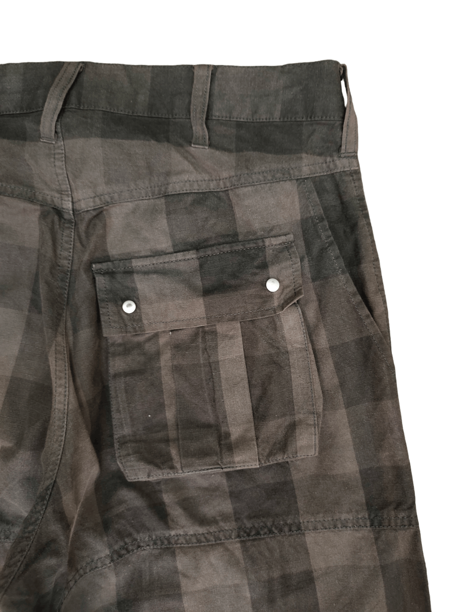 PPFM PPFM Multi Pocket Zipper Hem Checkered Cargo Pants Size US 32 / EU 48 - 12 Thumbnail