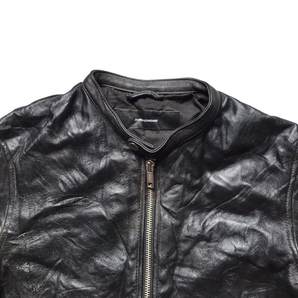 If Six Was Nine × Journal Standard JOURNAY STANDARD JAPANESE BRAND RACING LEATHER JACKET Size S / US 4 / IT 40 - 2 Thumbnail