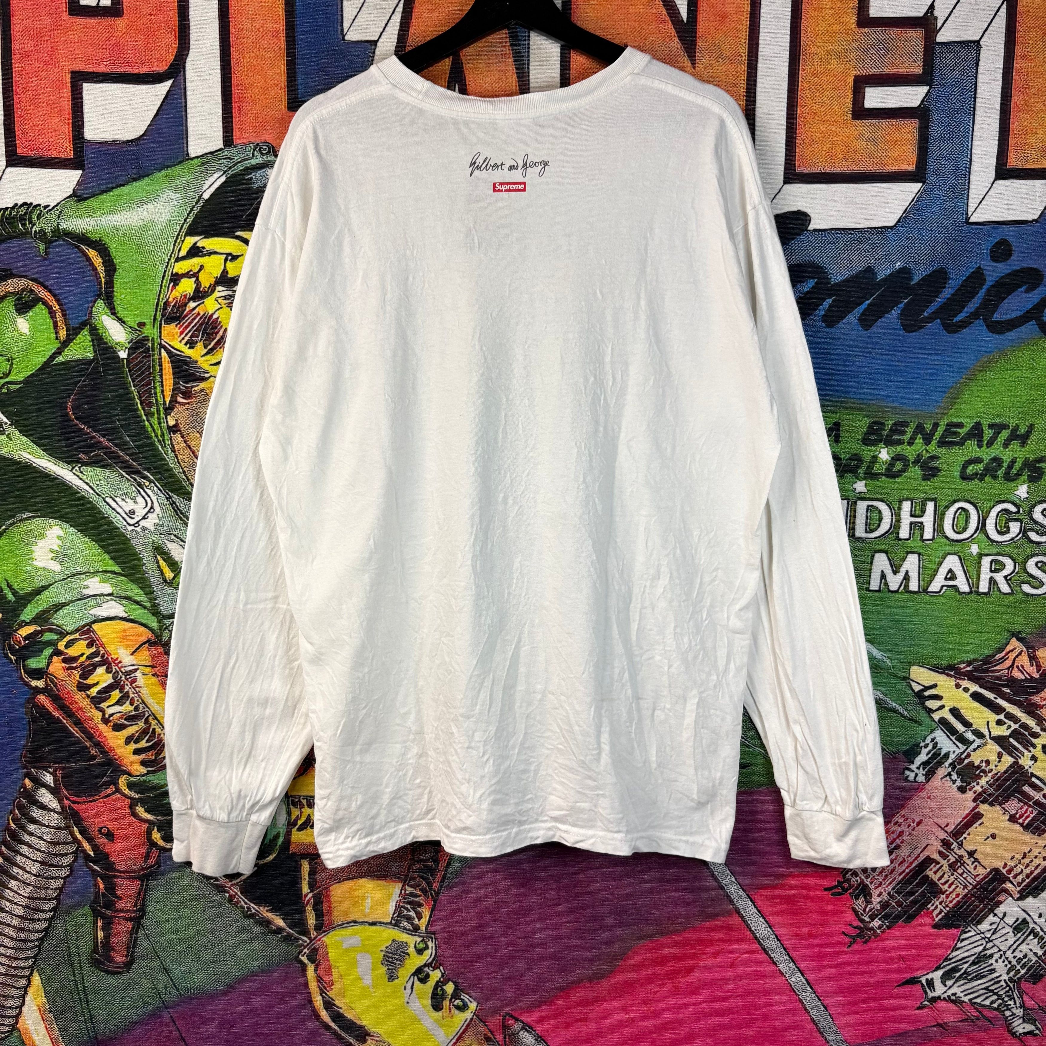 Supreme Supreme x Gilbert & George DEATH AFTER LIFE L/S Tee Size Lar Size US L / EU 52-54 / 3 - 3 Thumbnail