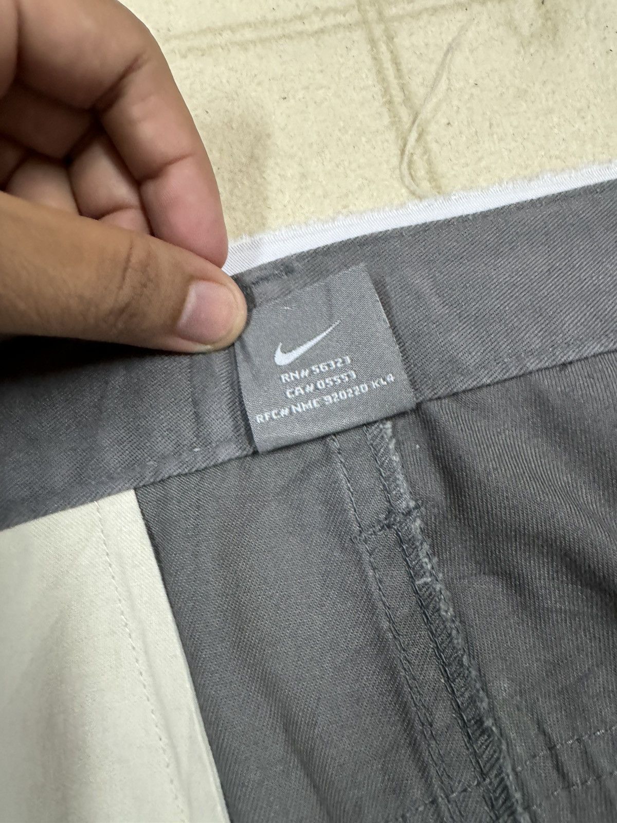 Nike × Vintage Vtg🔥Y2k Nike Air Carpanter Baggy Pants Size US 34 / EU 50 - 21 Thumbnail