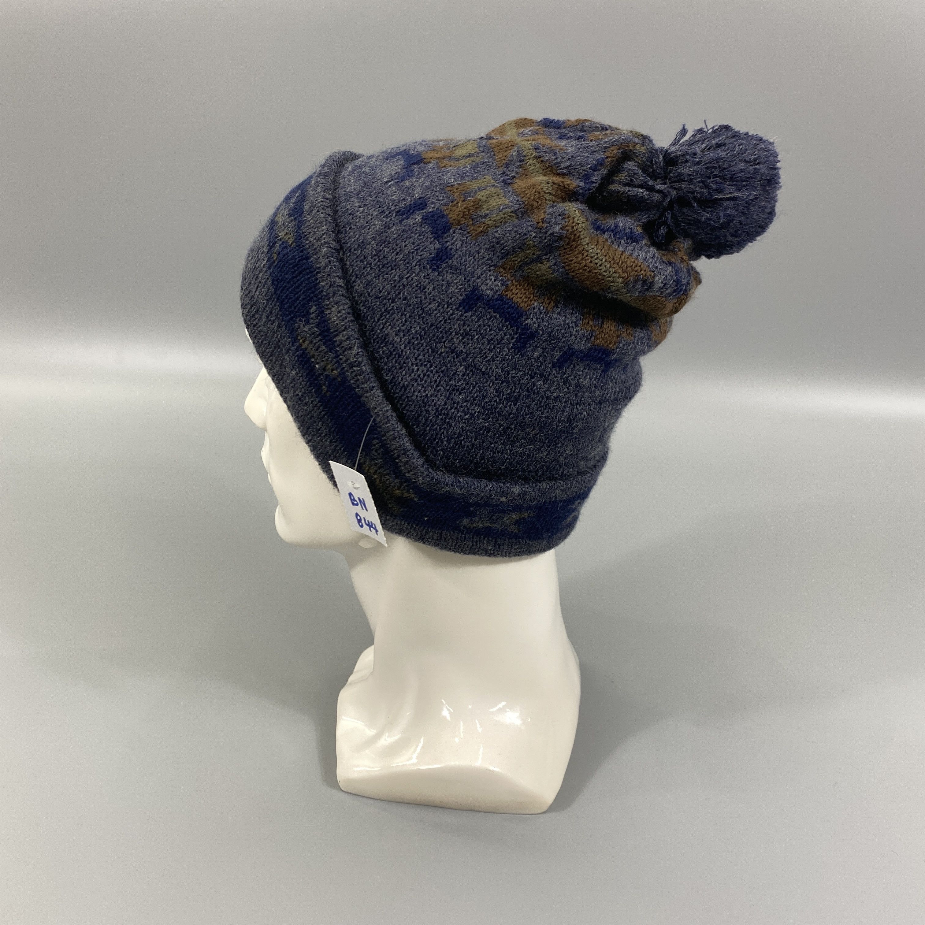 Japanese Brand Japanese Brand Snow Cap Beanie Hat With Pom Pom -BN844 Size ONE SIZE - 1 Thumbnail