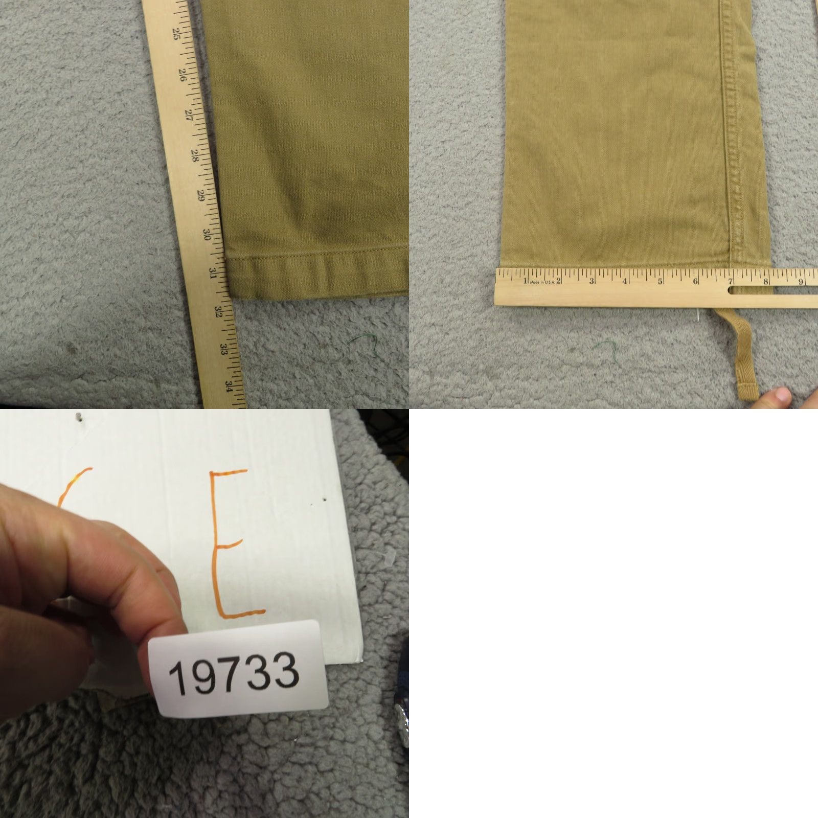 Polo Ralph Lauren Polo Ralph Lauren Pants Mens 40x32 Cargo Straight Military Field Trousers Tabs Size US L / EU 52-54 / 3 - 10 Thumbnail