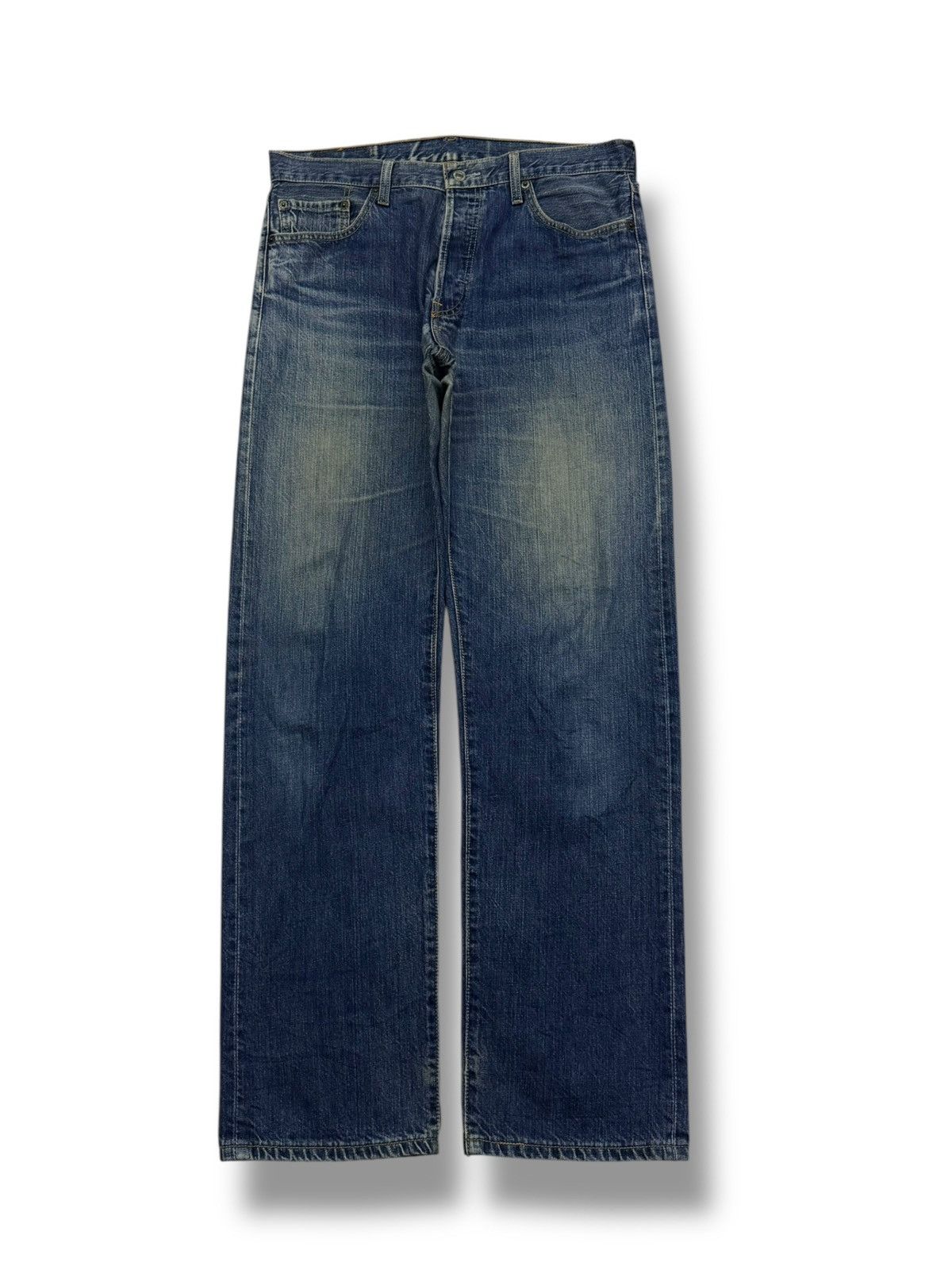Levi's Vintage 00s Levi’s 501 Japan Market 03501-01 Button 359 |W34 Size US 34 / EU 50 - 2 Thumbnail