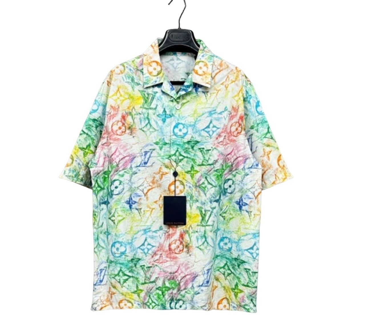 Louis Vuitton Louis Vuitton Multi Crayon Monogram Shirt XL Size US XL / EU 56 / 4 - 1 Thumbnail