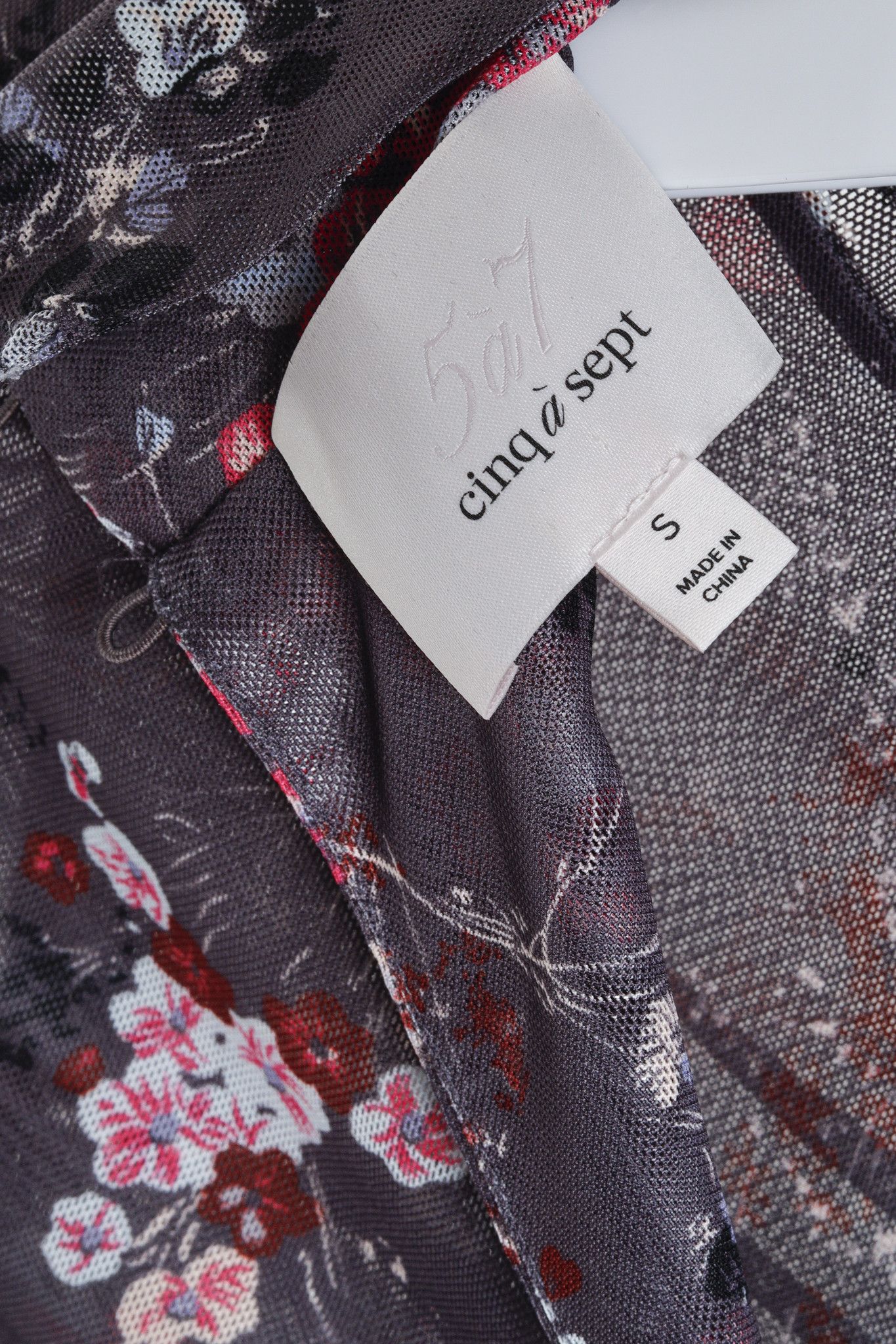 Cinq a Sept Cinq a Sept Ellianna Foral Mesh Top Size S / US 4 / IT 40 - 4 Thumbnail