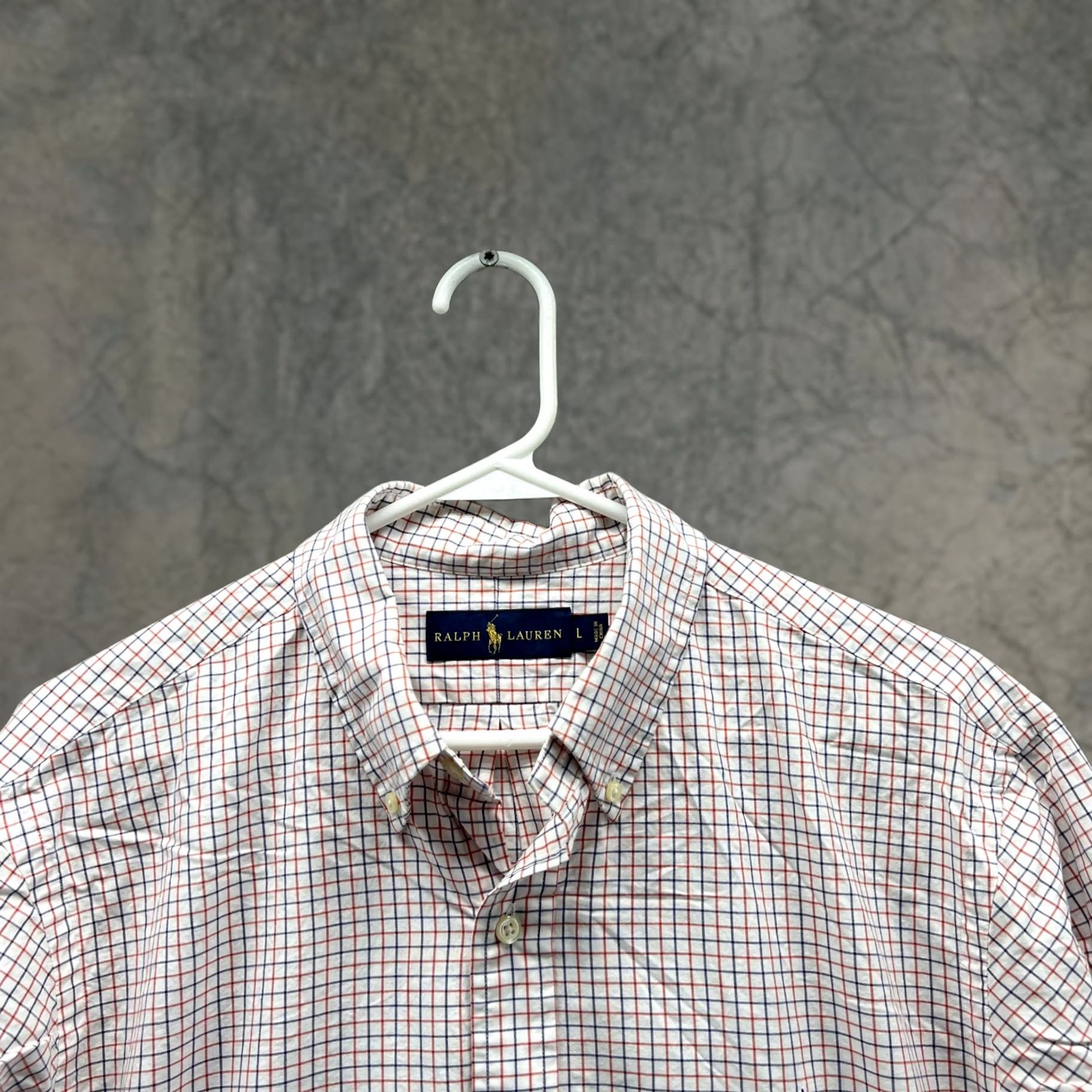 Polo Ralph Lauren Polo Ralph Lauren Shirt Men L White Button-Down Check Preppy Vintage: No, Casual, Business, Formal, Party/Cocktail, Travel, Workwear (Size L) Size US L / EU 52-54 / 3 - 1 Thumbnail