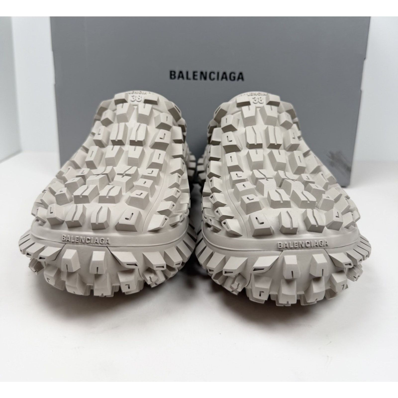 Balenciaga Size 38EU/8W- Balenciaga Defender Beige Clogs Size US 8 / IT 38 - 5 Thumbnail