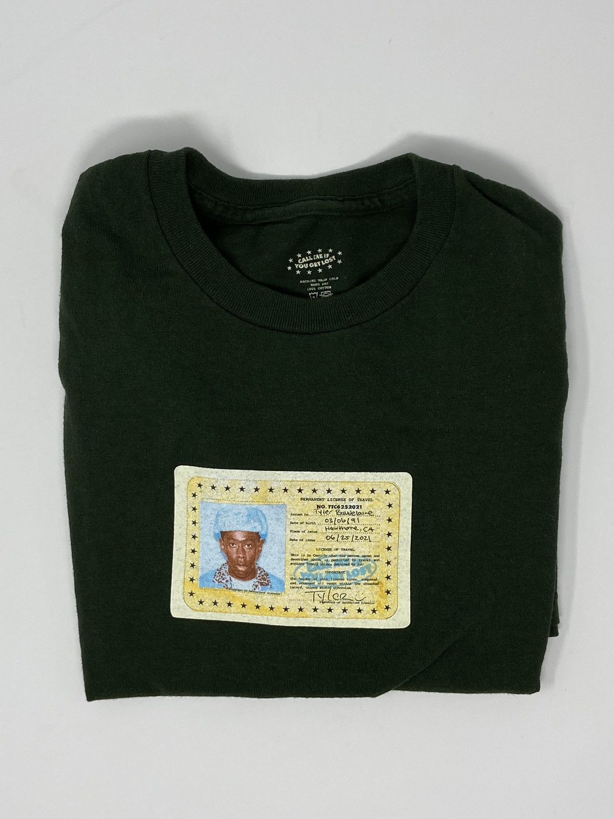 Tyler, The Creator CMIYGL ID Zip-Up Jacket Sz. L