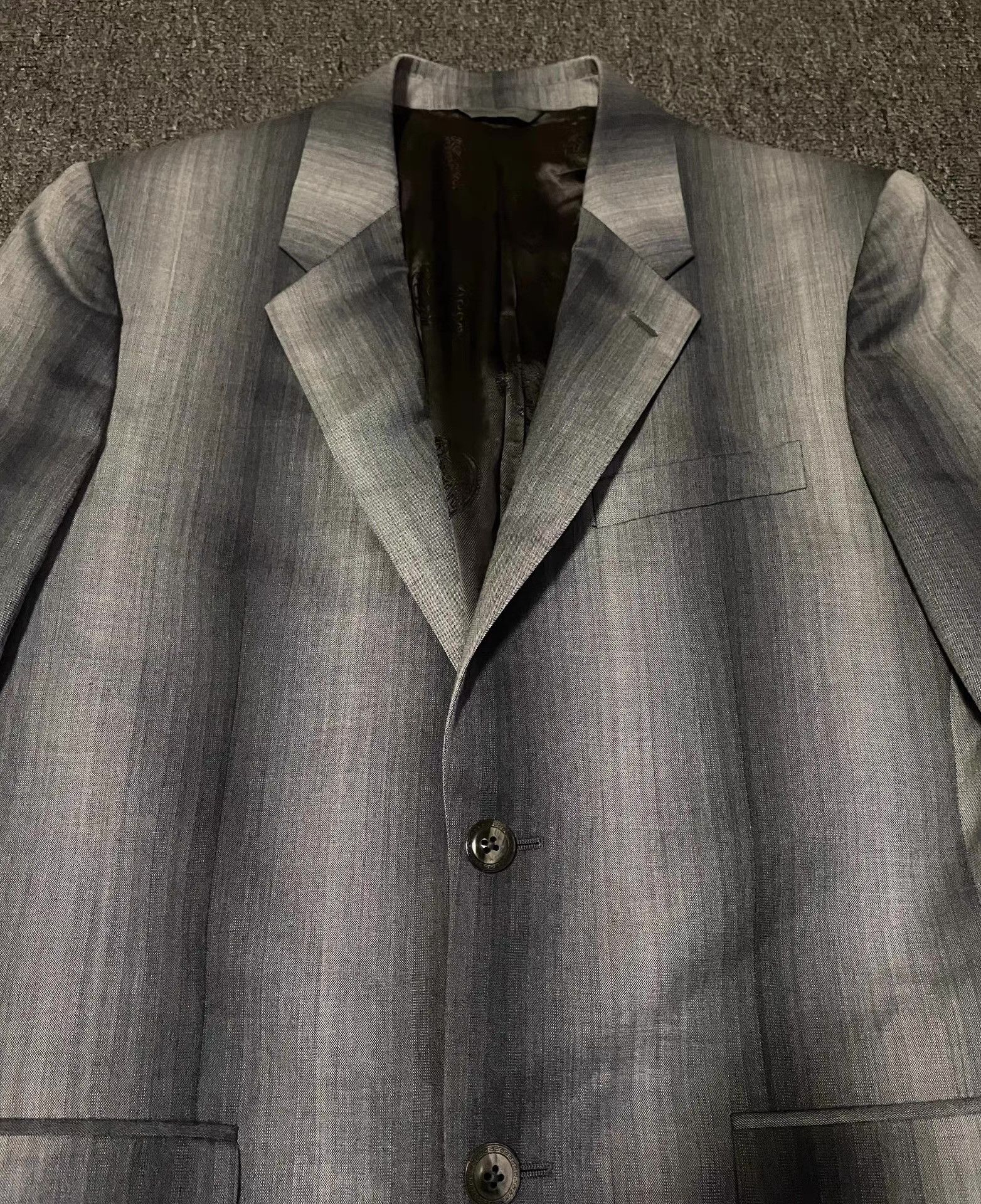 Versace Versace Main Line Wool Suit Q4 Size 48R - 2 Thumbnail