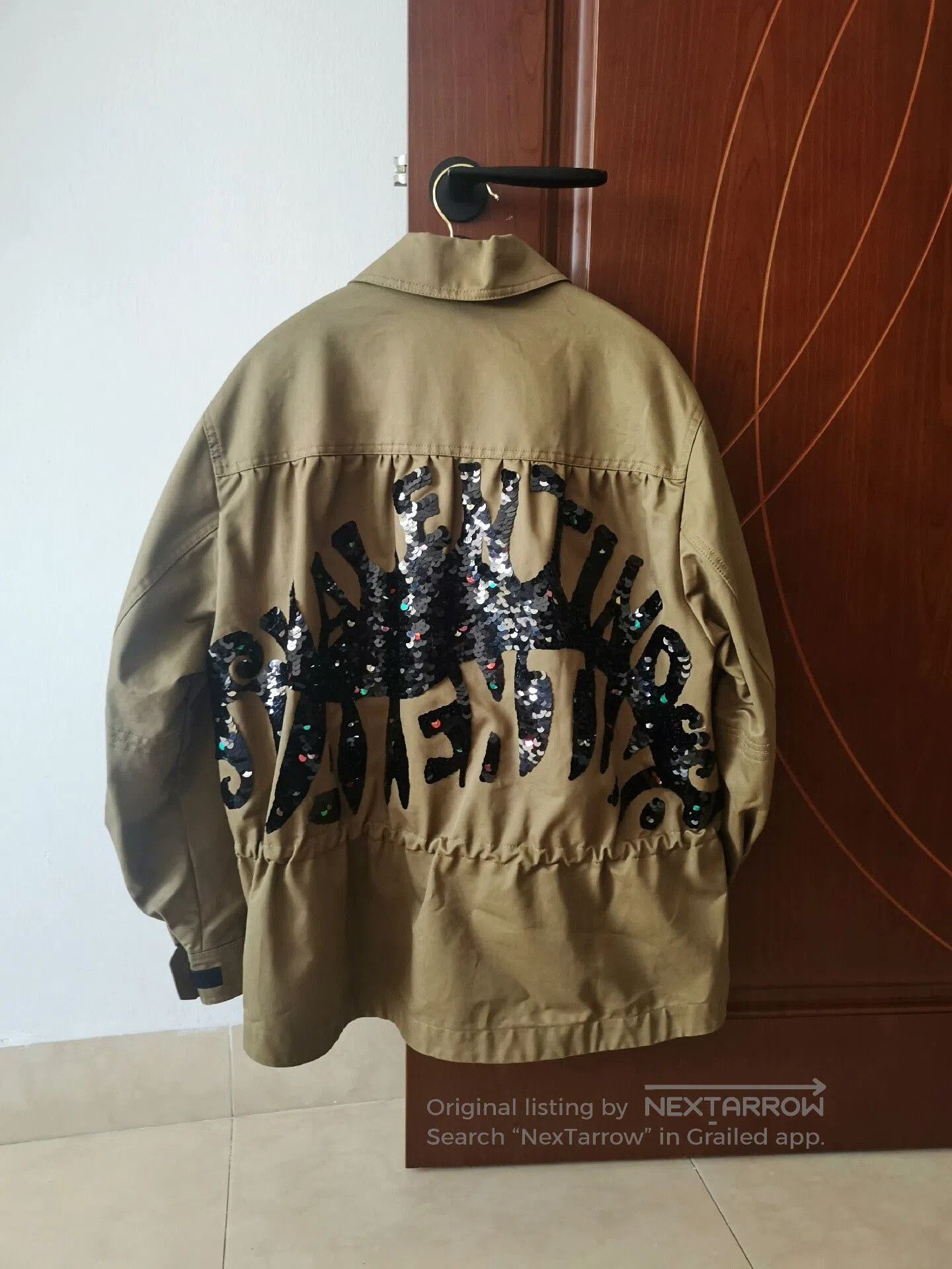 Valentino Valentino Waves Sequin Wool Blend Parka. Size US XXS / EU 40 - 2 Thumbnail