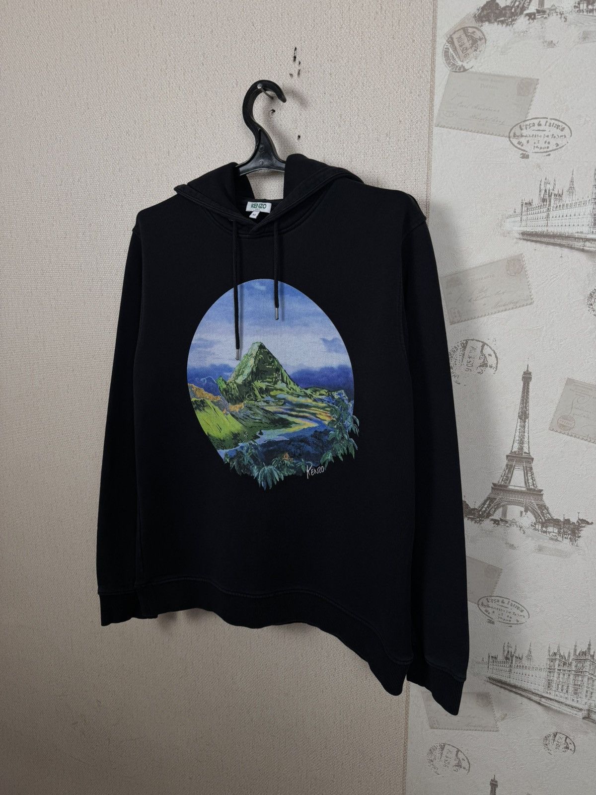 Kenzo Kenzo Hoodie Mountain Gems Black Sz M Luxury Paris Designer Size US M / EU 48-50 / 2 - 17 Thumbnail