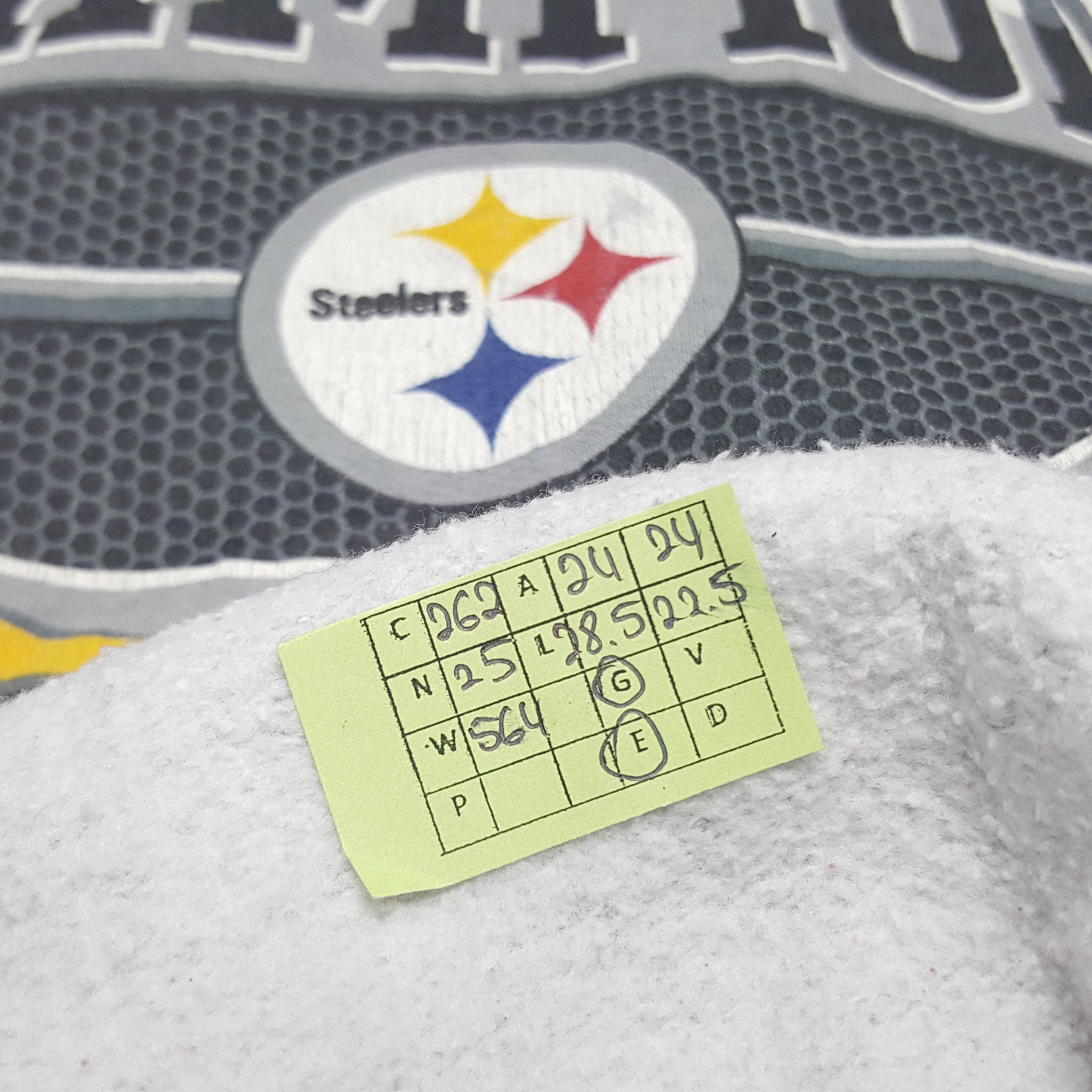 NFL × Reebok × Vintage Vintage Reebok X Steelers Super Bowl XL Football Team Hoodie Size US L / EU 52-54 / 3 - 6 Thumbnail