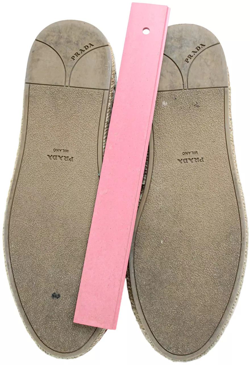 Prada PRADA Women's EU 36.5 Red Patent Leather Lace Up Espadrille Size US 6.5 / IT 36.5 - 14 Thumbnail