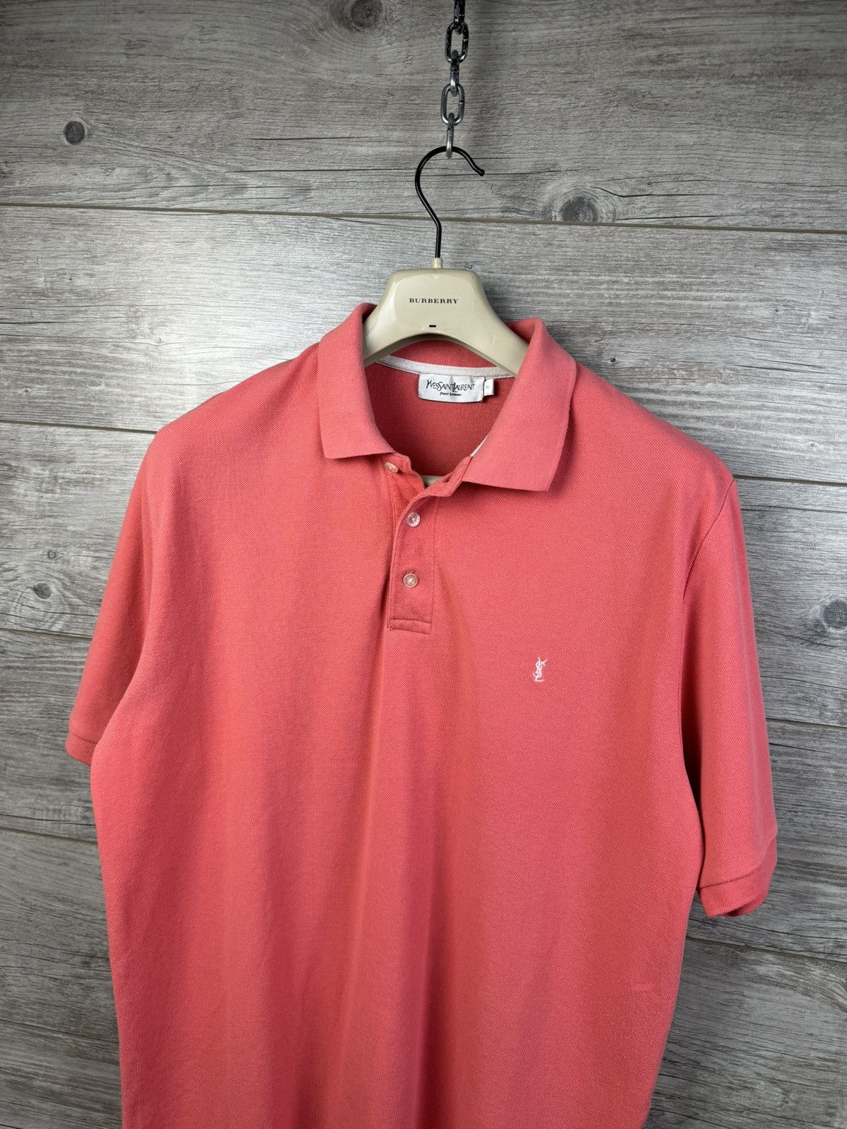 Yves Saint Laurent YSL Yves Saint Laurent Polo Rare Vintage Tee T-shirt size XL Size US XL / EU 56 / 4 - 8 Thumbnail