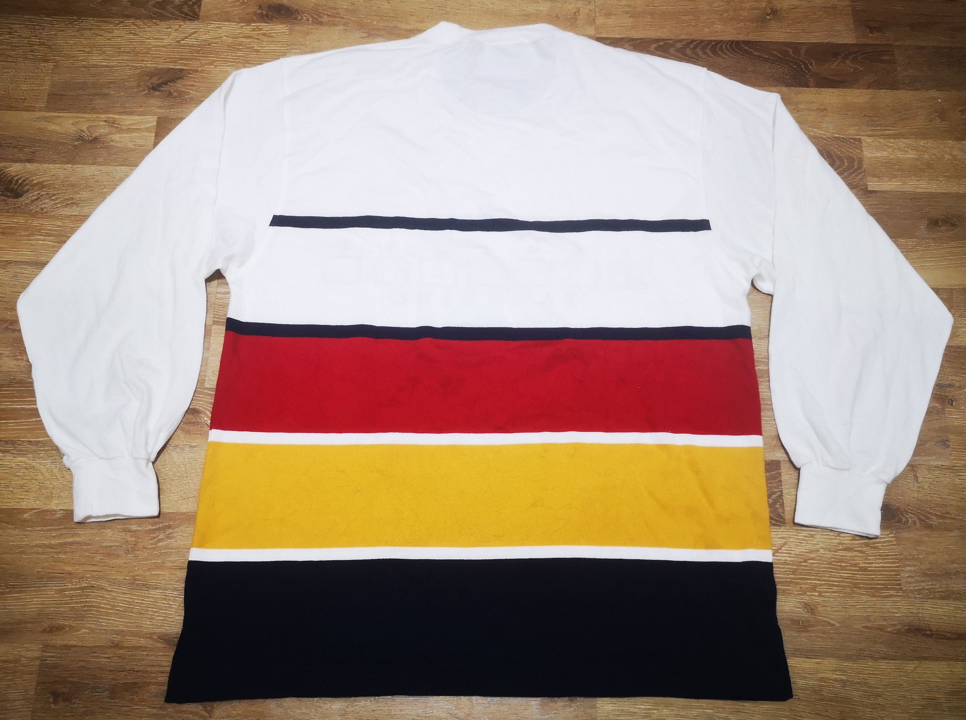 Designer × Lacoste × Vintage Vintage Lacoste Yachting Flag Sailing Gear Multicolour Shirt Size US L / EU 52-54 / 3 - 2 Thumbnail