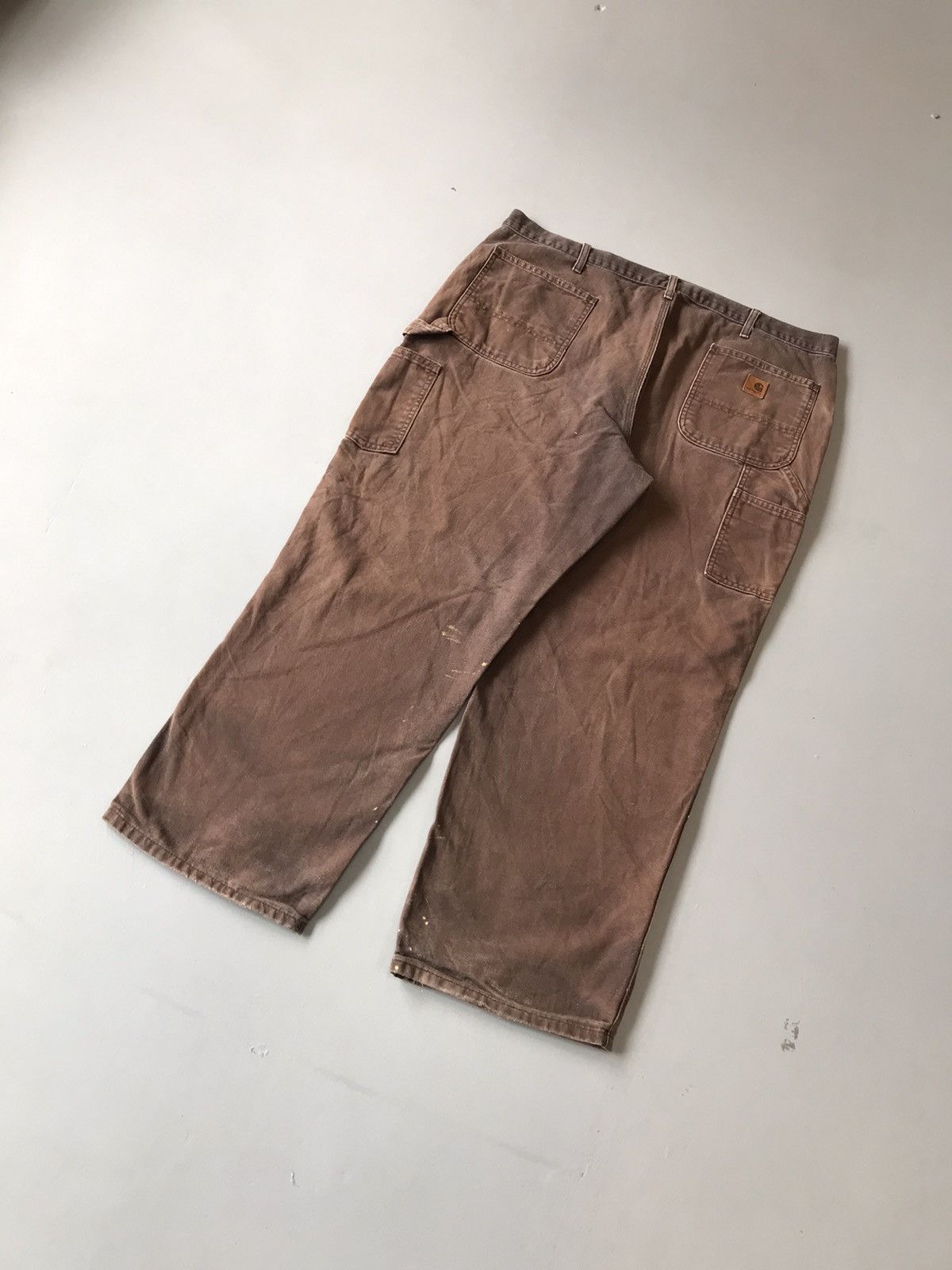 Carhartt Vintage carhartt faded carpenter workwear denim Size US 44 / EU 60 - 11 Thumbnail