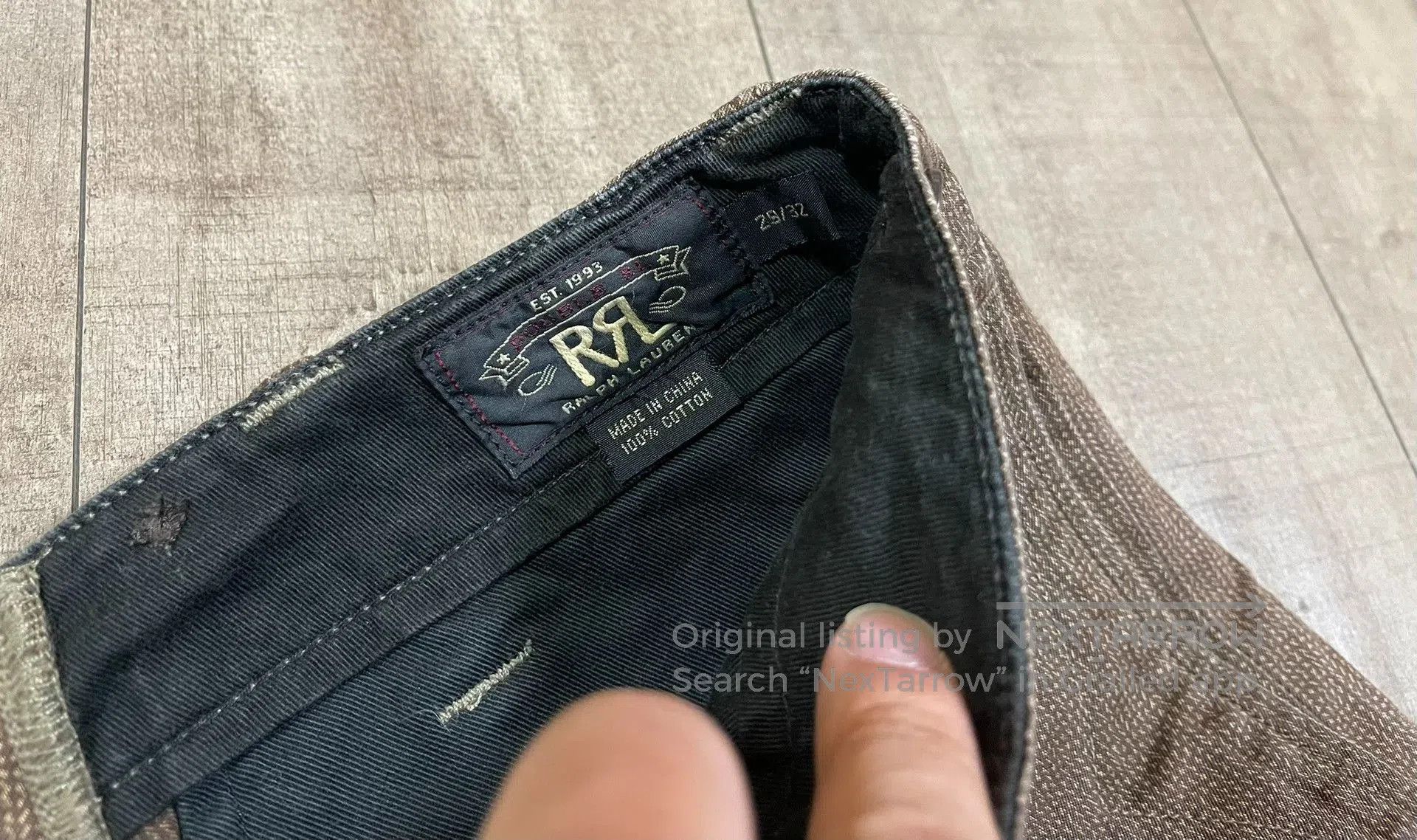 RRL Ralph Lauren RRL Ralph Lauren Vintage Chino Pants. Size US 30 / EU 46 - 3 Thumbnail