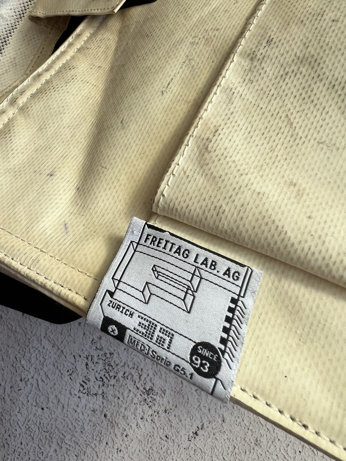 Freitag × Vintage Freitag Streetwear Bag Big Messenger Size ONE SIZE - 5 Thumbnail