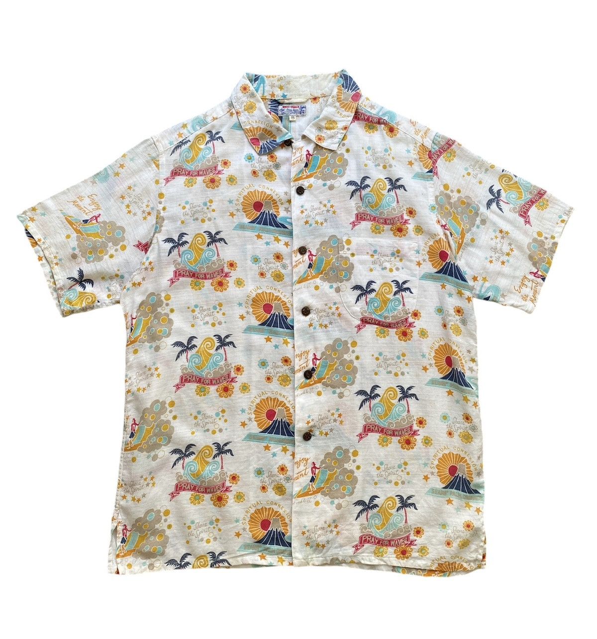 Beams Plus × Japanese Brand × Sunny Sports 2000s - Beams x Sunny Sports 30th Anniversary Hawaiian Shirt Size US M / EU 48-50 / 2 - 1 Thumbnail