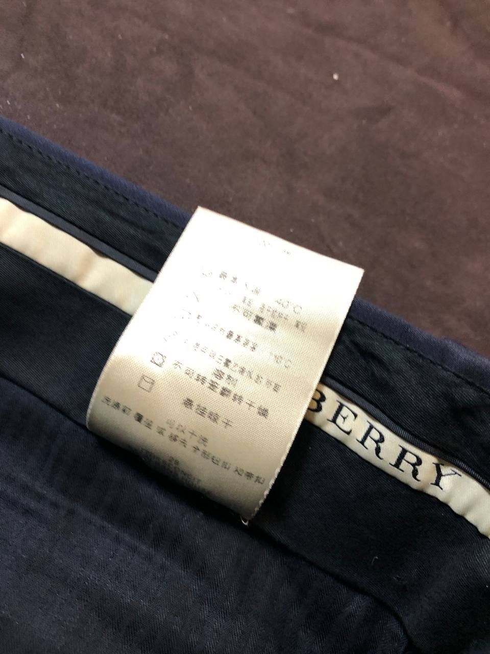 Burberry Vintage Burberry London Blue Trouser Pants men Size US 32 / EU 48 - 4 Thumbnail