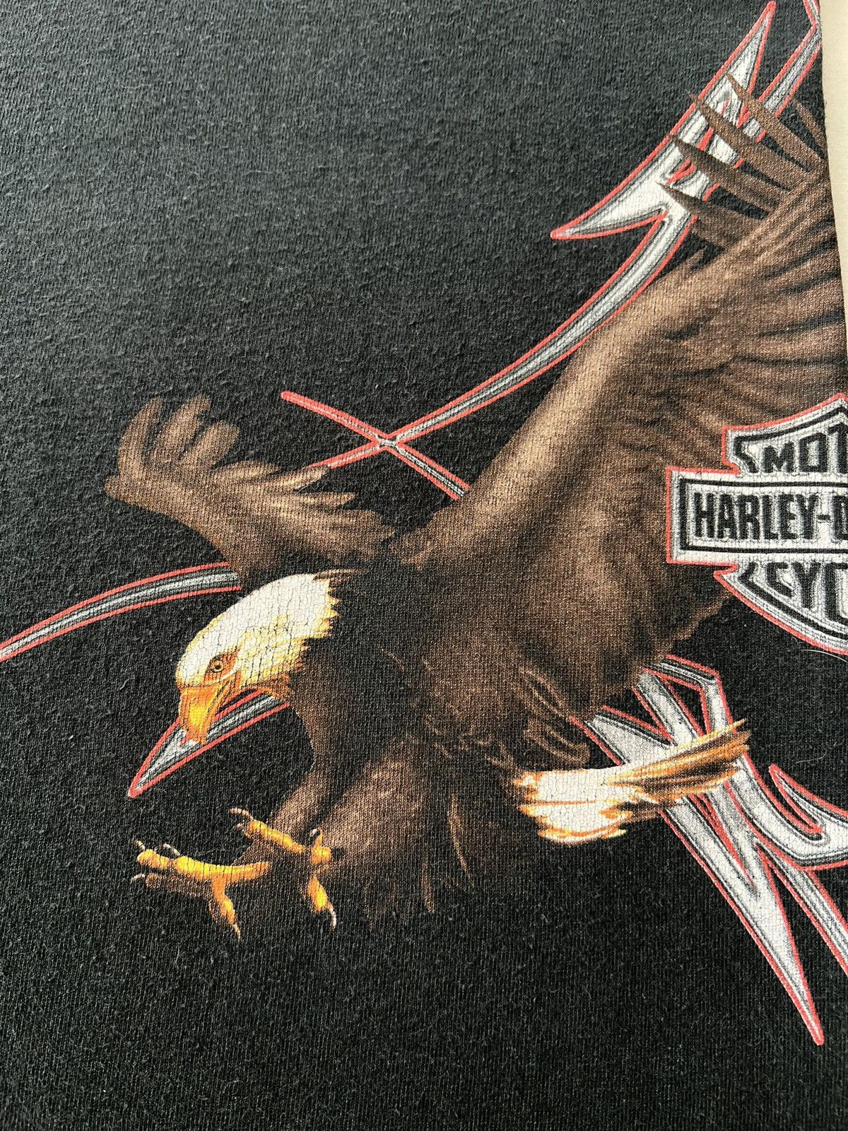 Harley Davidson Vintage 2003 Harley Davidson More Than a Machine Eagle Tee Size US L / EU 52-54 / 3 - 16 Thumbnail