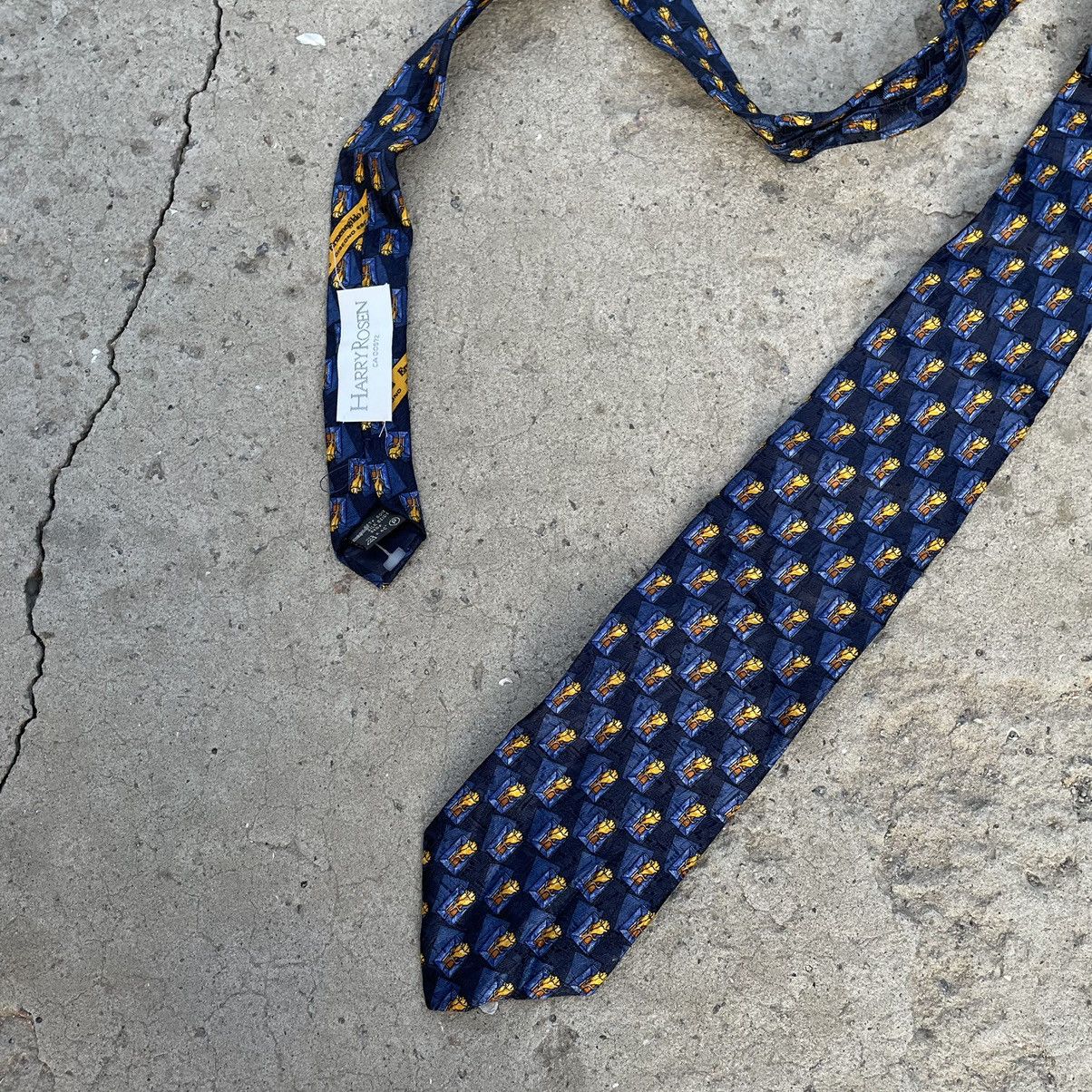 Ermenegildo Zegna Vintage Ermenegildo Zegna Tie Silk Y2K 90s USA Size ONE SIZE - 6 Thumbnail